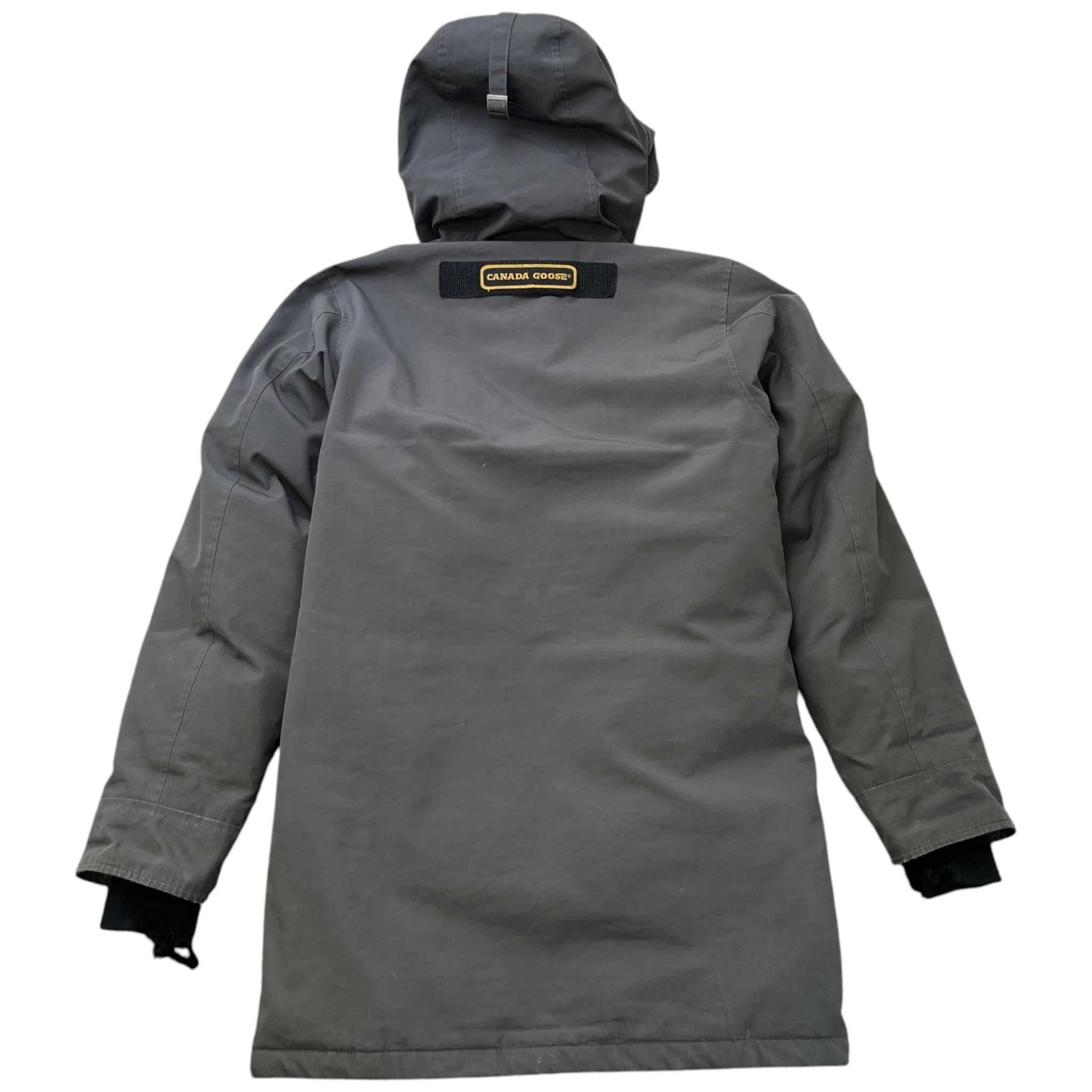 Men's Langford Parka Down Jacket Grey Size XS - Image 2