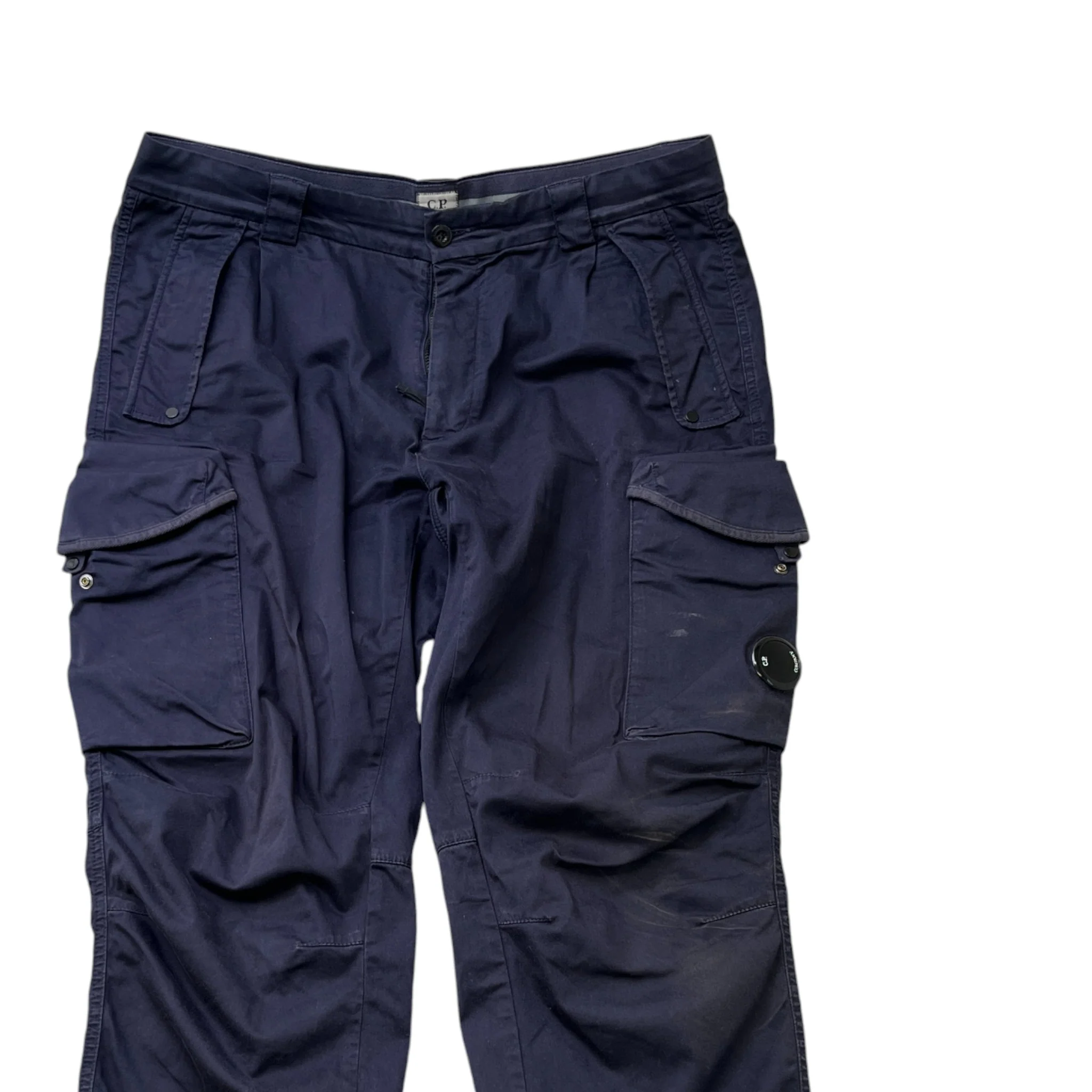 Men's Lens Pocket Cargos Navy Size IT 52 / UK 36 - Image 3