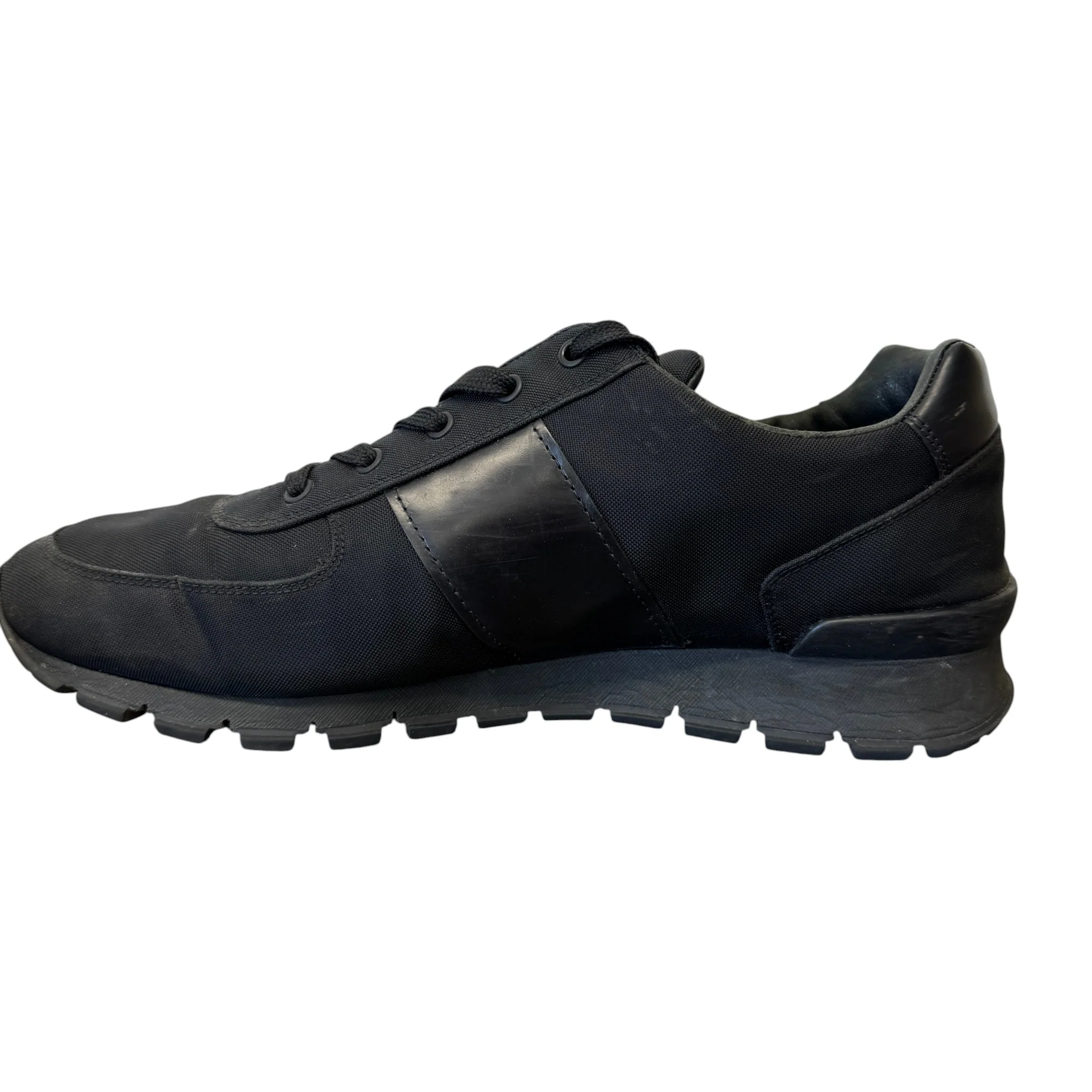Men's Linea Rossa Low Trainers Black Size EU 46 / UK 12 - Image 2