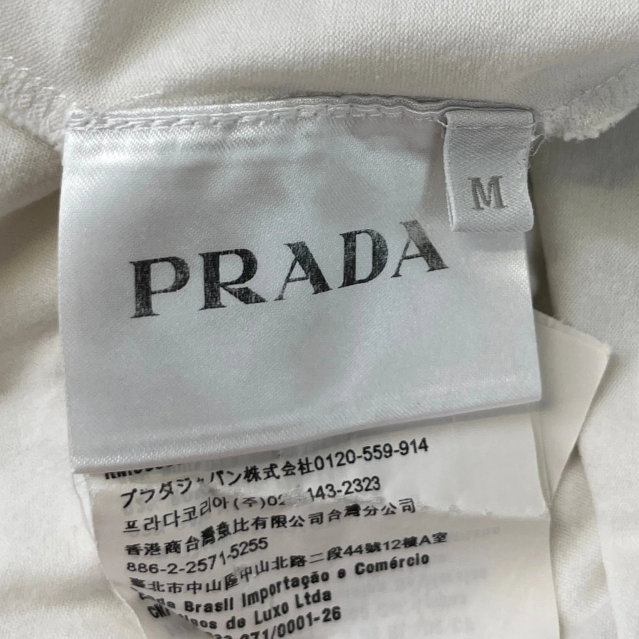 Men's Linea Rossa Nylon Pocket T-Shirt White Size M - Image 6
