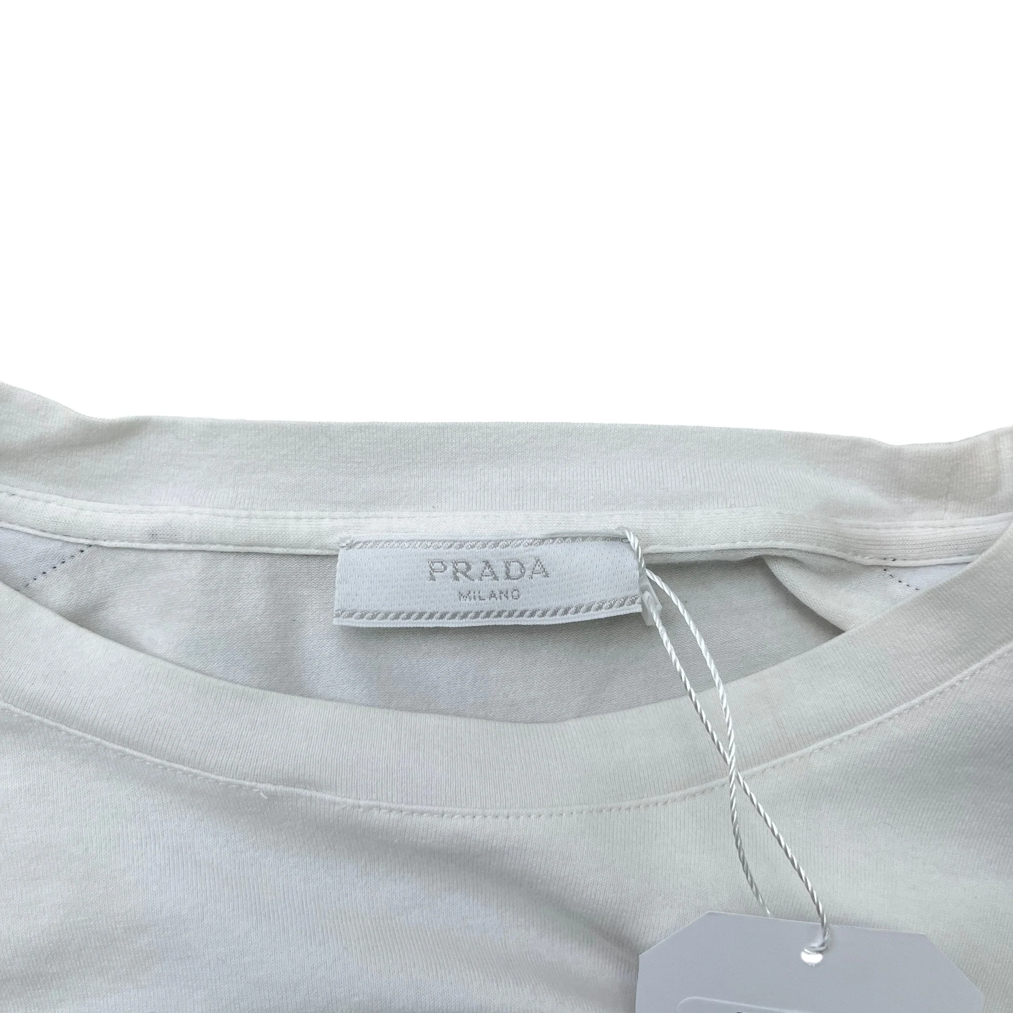 Men's Linea Rossa Nylon Pocket T-Shirt White Size M - Image 7