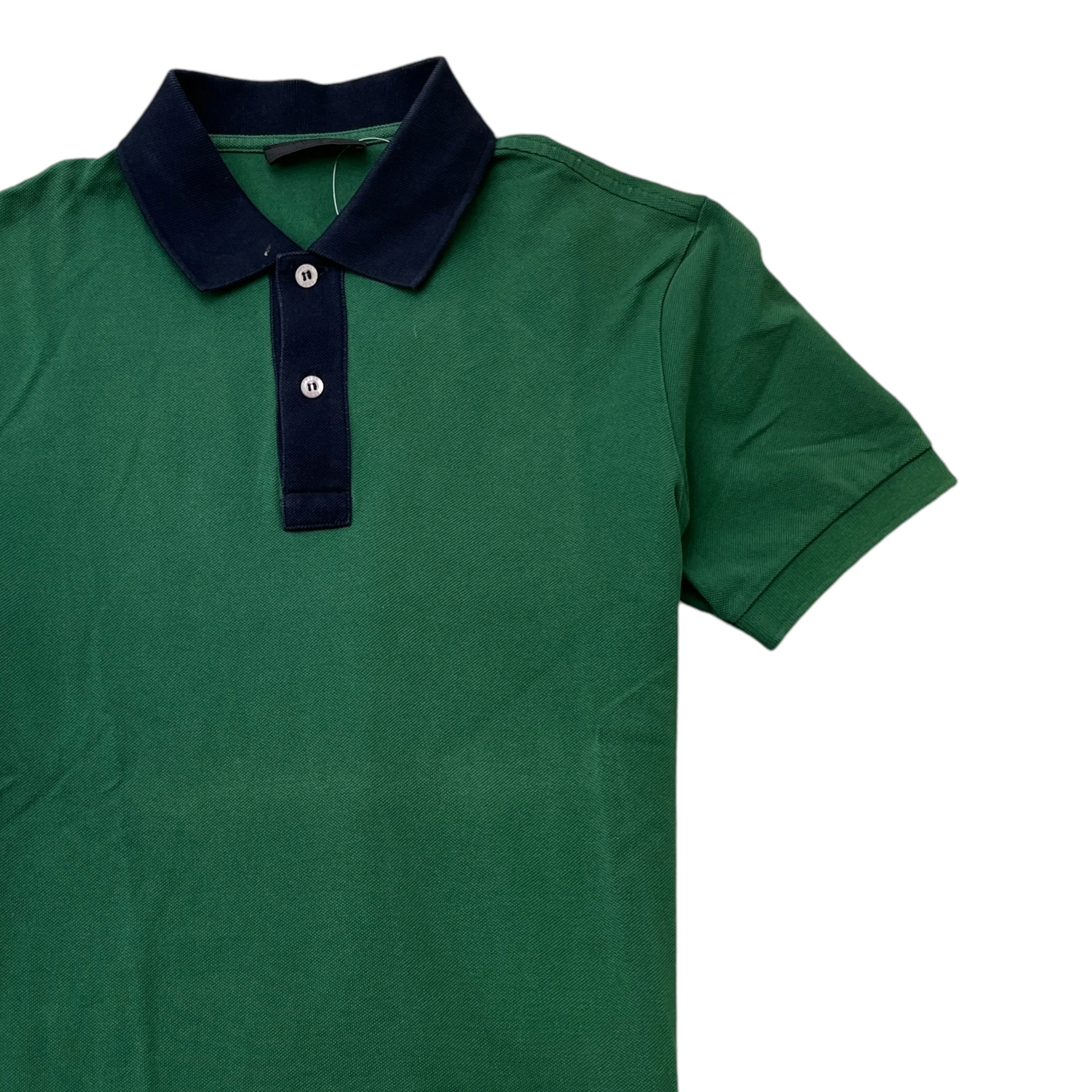 Men's Linea Rossa Polo Shirt Green Size S - Image 3