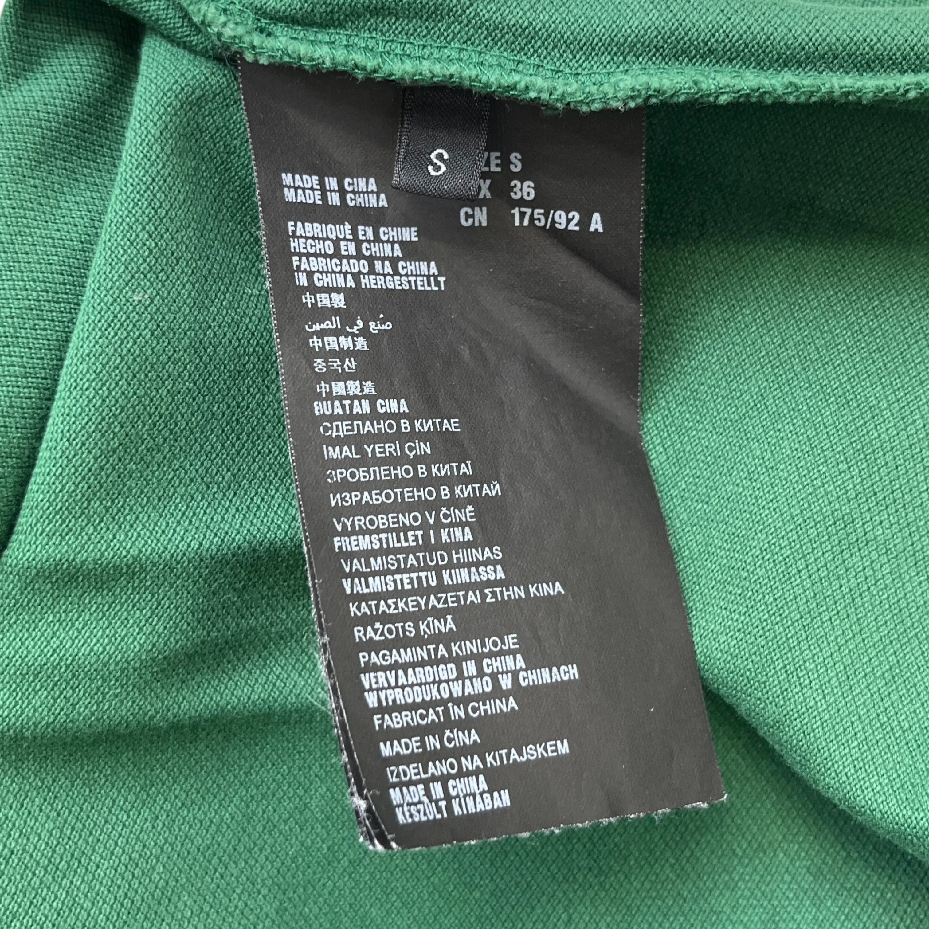 Men's Linea Rossa Polo Shirt Green Size S - Image 6