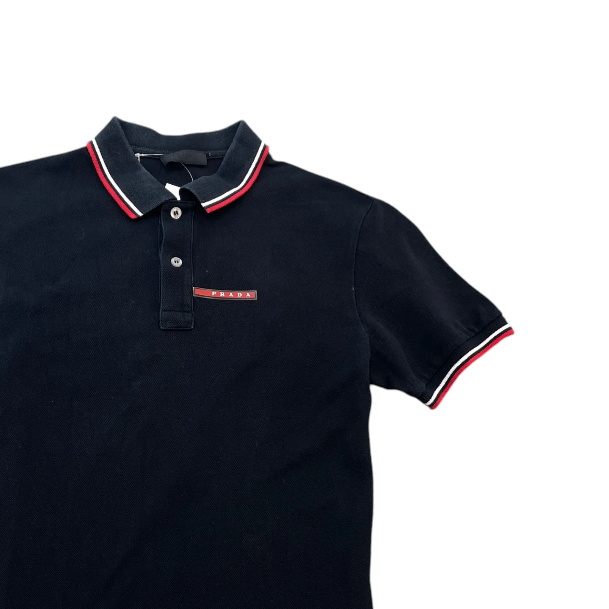 Men's Linea Rossa Polo Shirt Navy Size M - Image 3