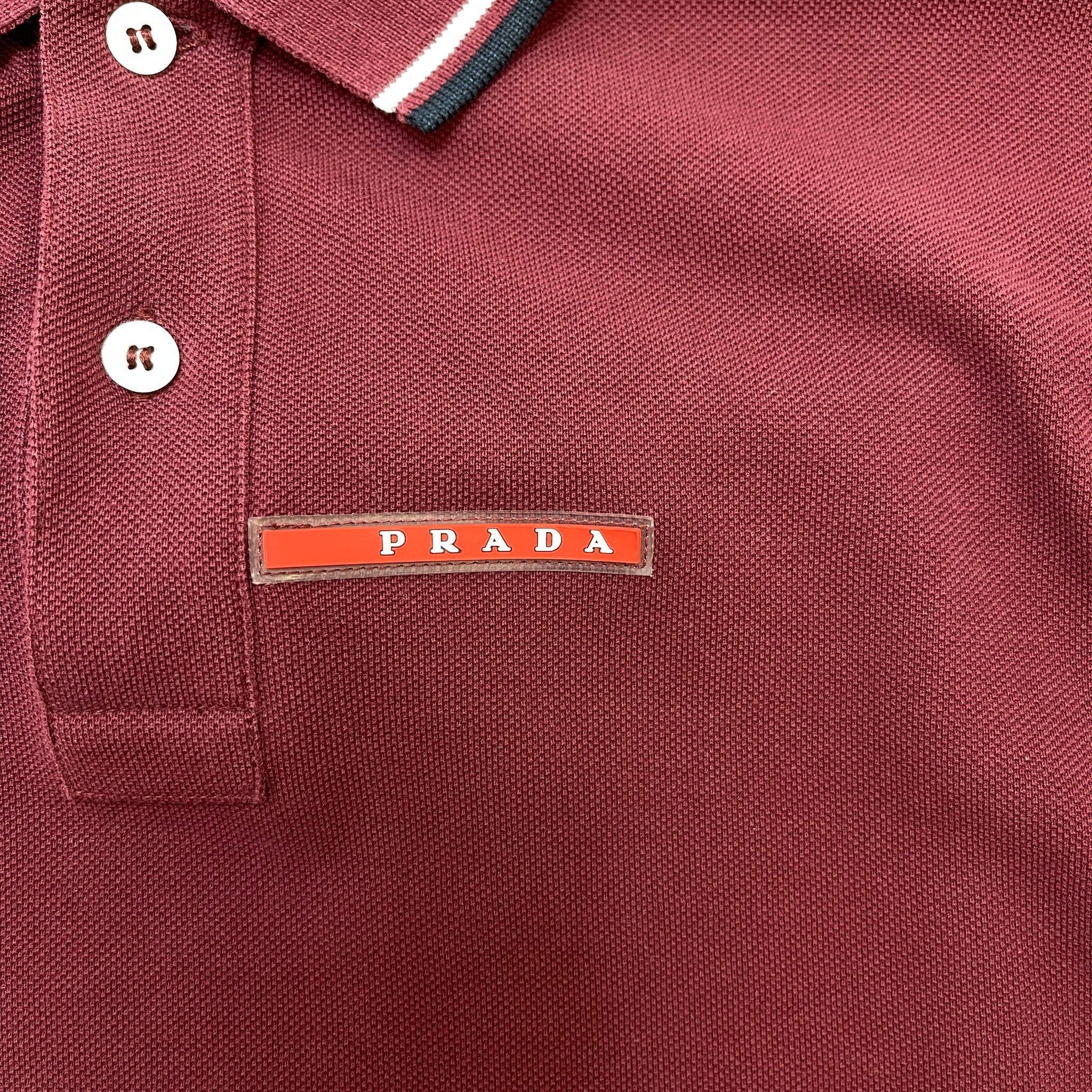 Men's Linea Rossa Polo Shirt Red Size XXXL - Image 7