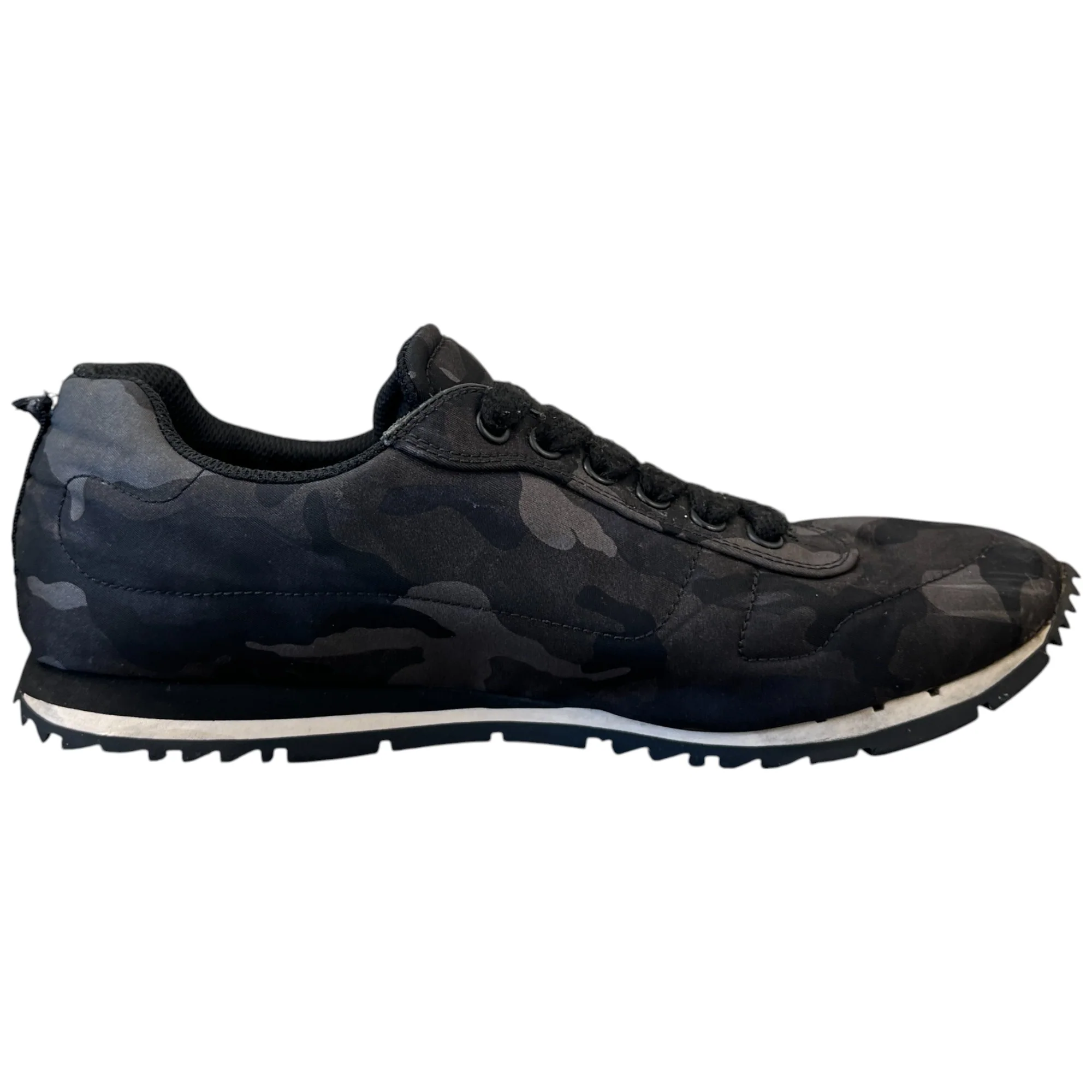 Men's Linear Rosa Camo Low Trainers Black Size EU 39 / UK 5 - Image 5