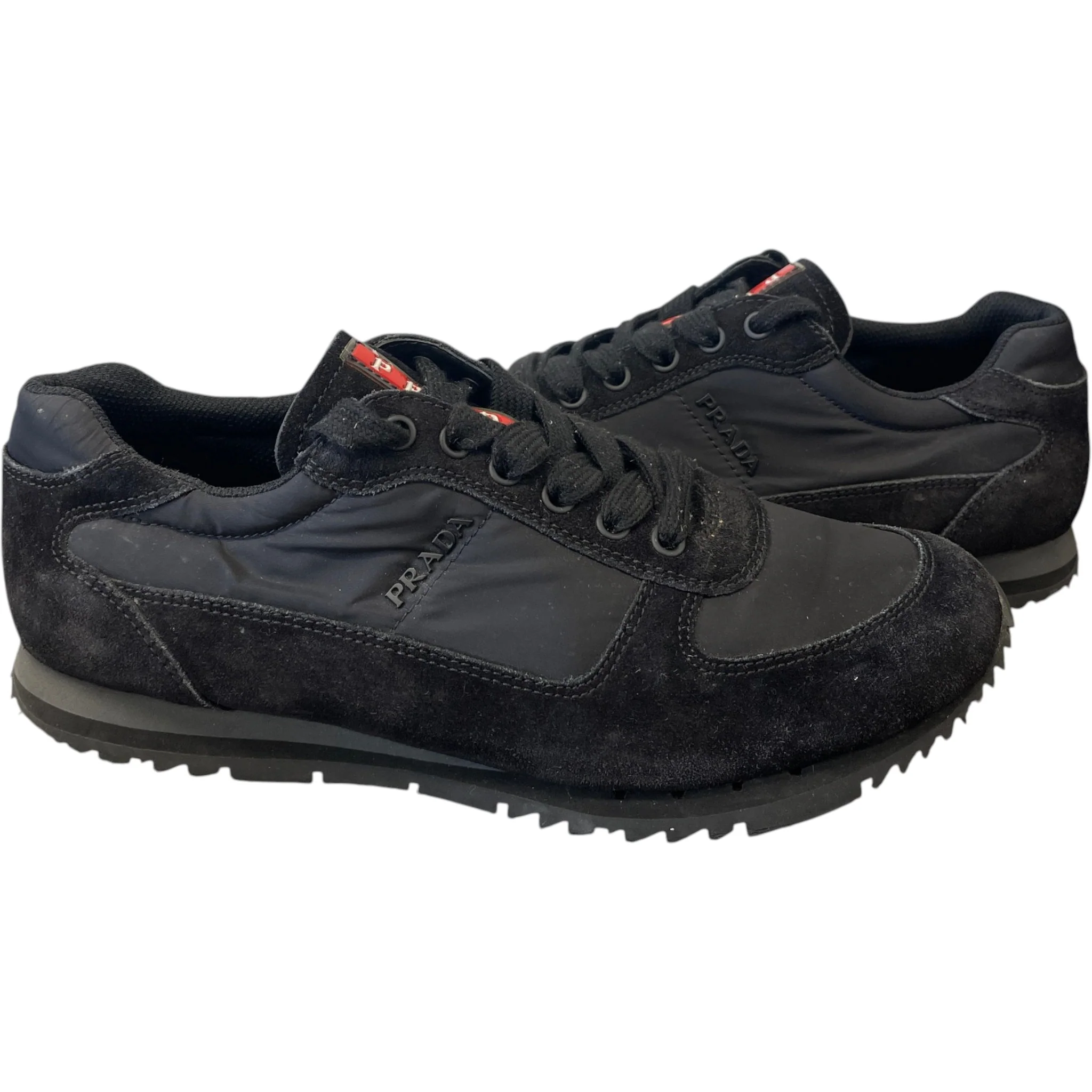 Men's Linear Rosa Low Trainers Black Size EU 40.5 / UK 6.5 - Image 3