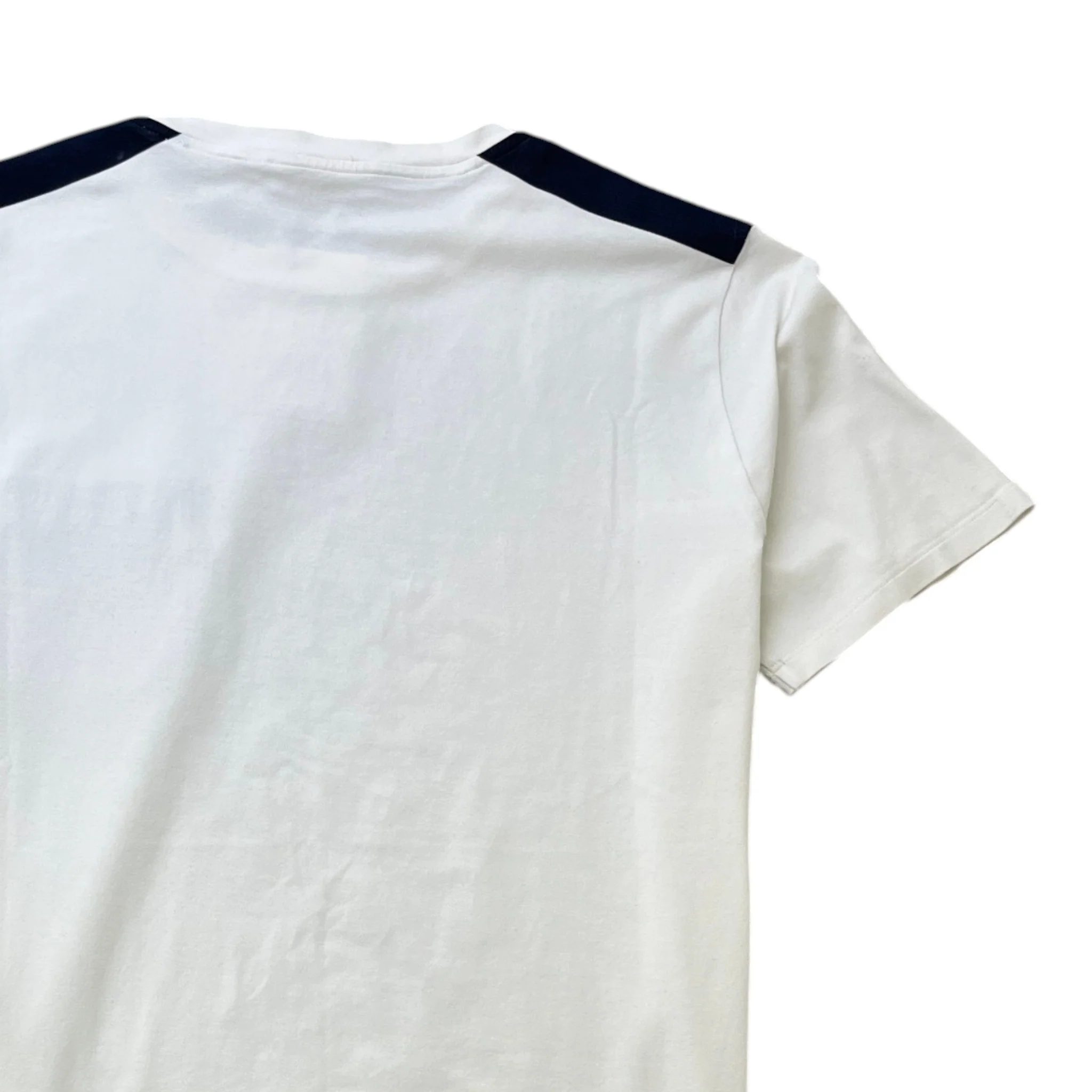 Men's Linear Rosa T-Shirt White Size L - Image 4