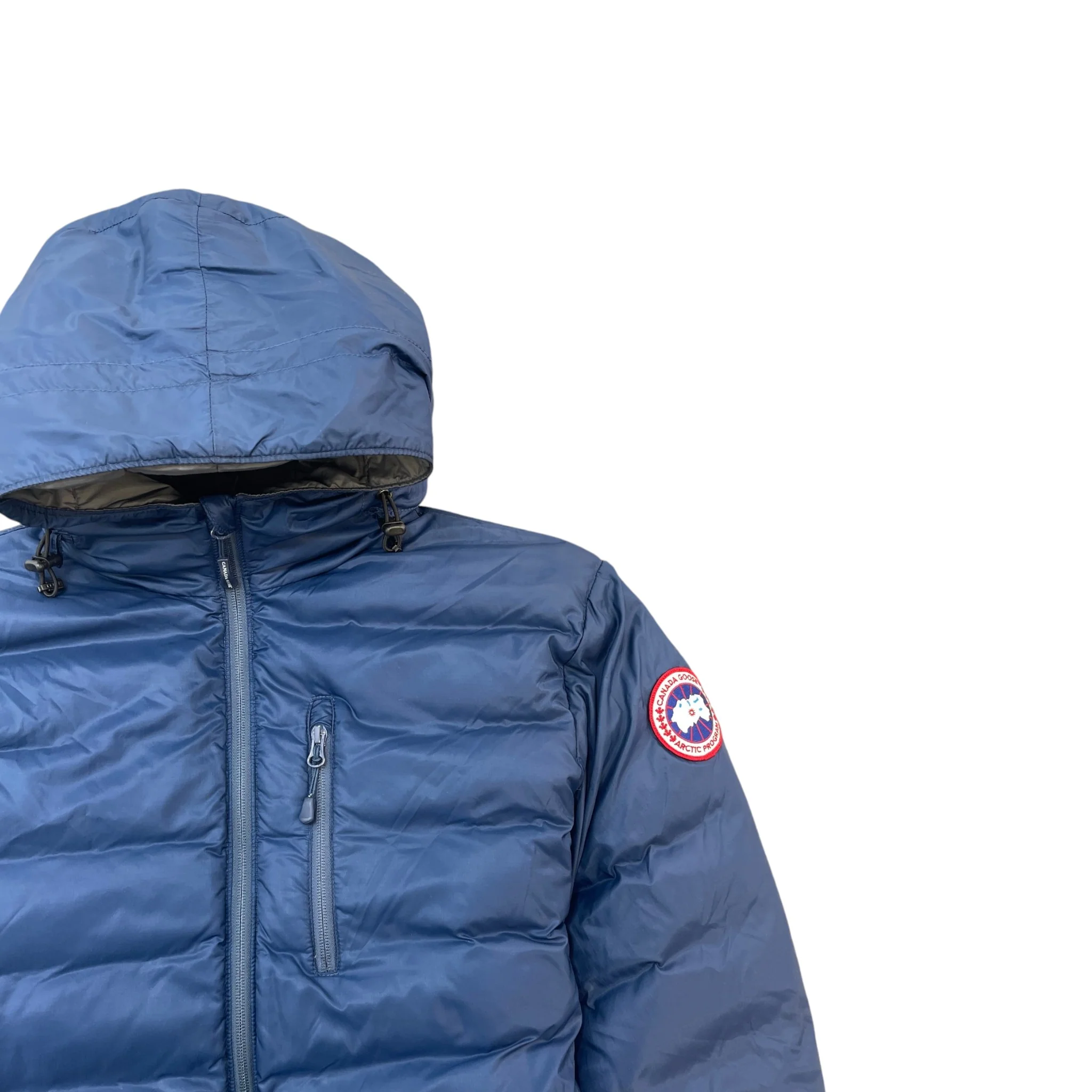 Men's Lodge Hoody Jacket Blue Size M - Image 3