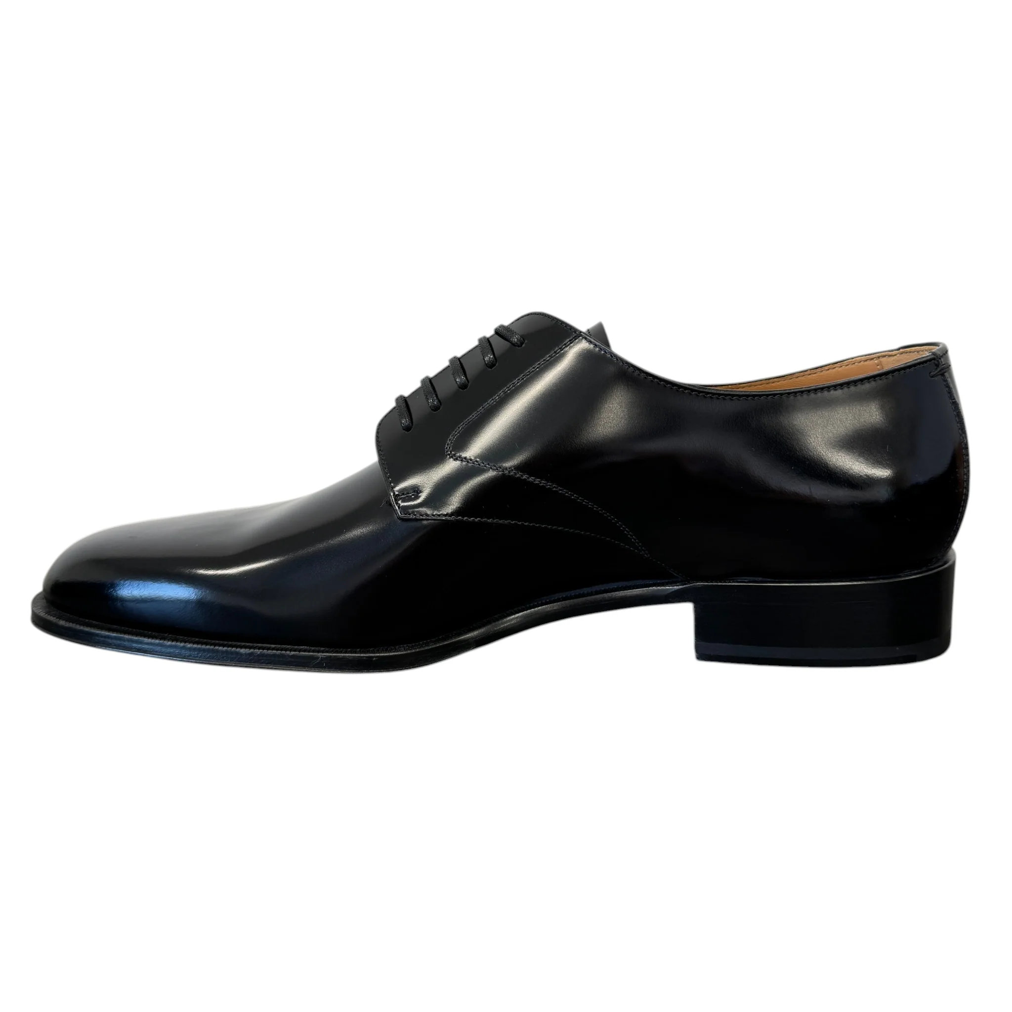 Men's Logo Embossed Suit Loafers Black Size EU 45 / UK 11 - Image 2