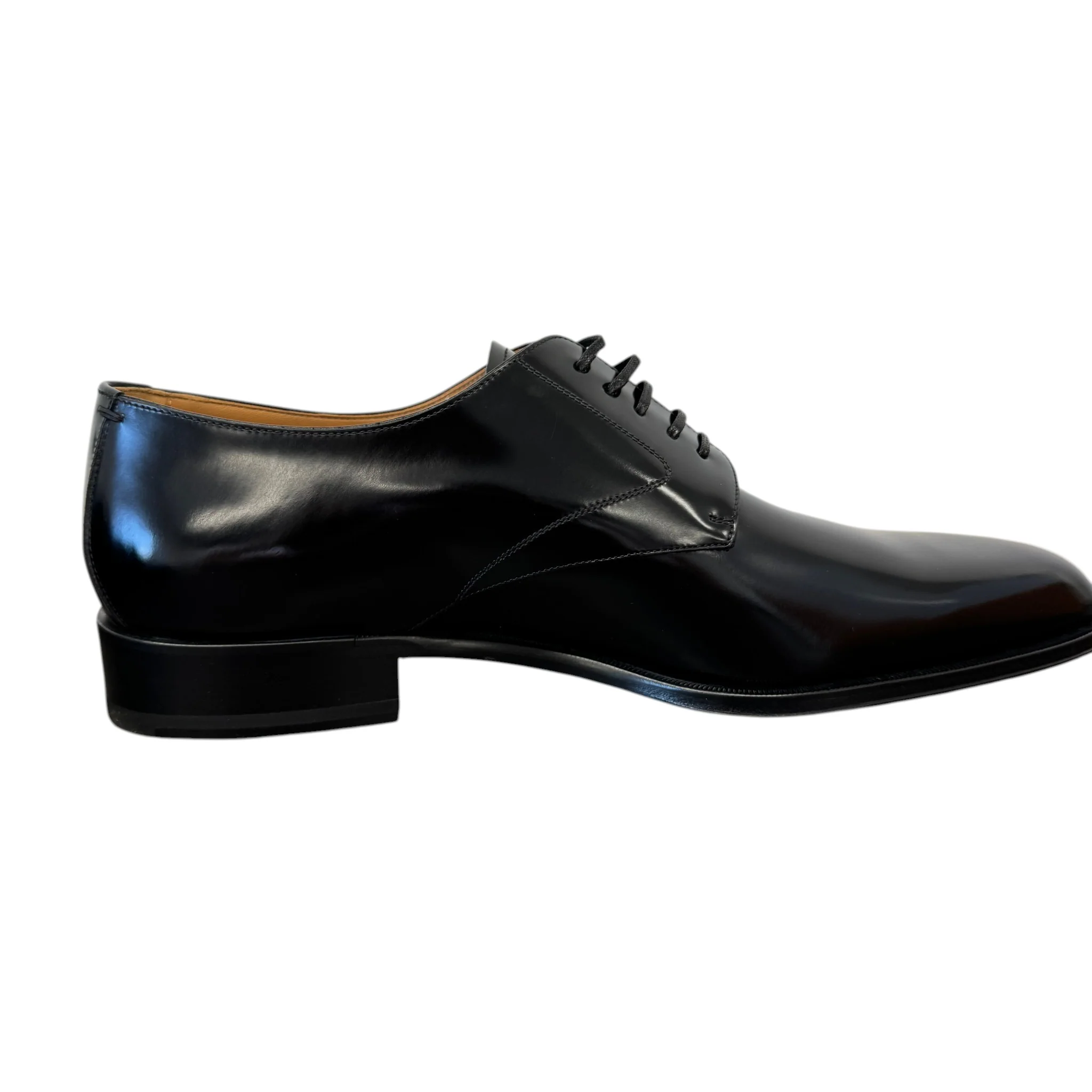 Men's Logo Embossed Suit Loafers Black Size EU 45 / UK 11 - Image 5
