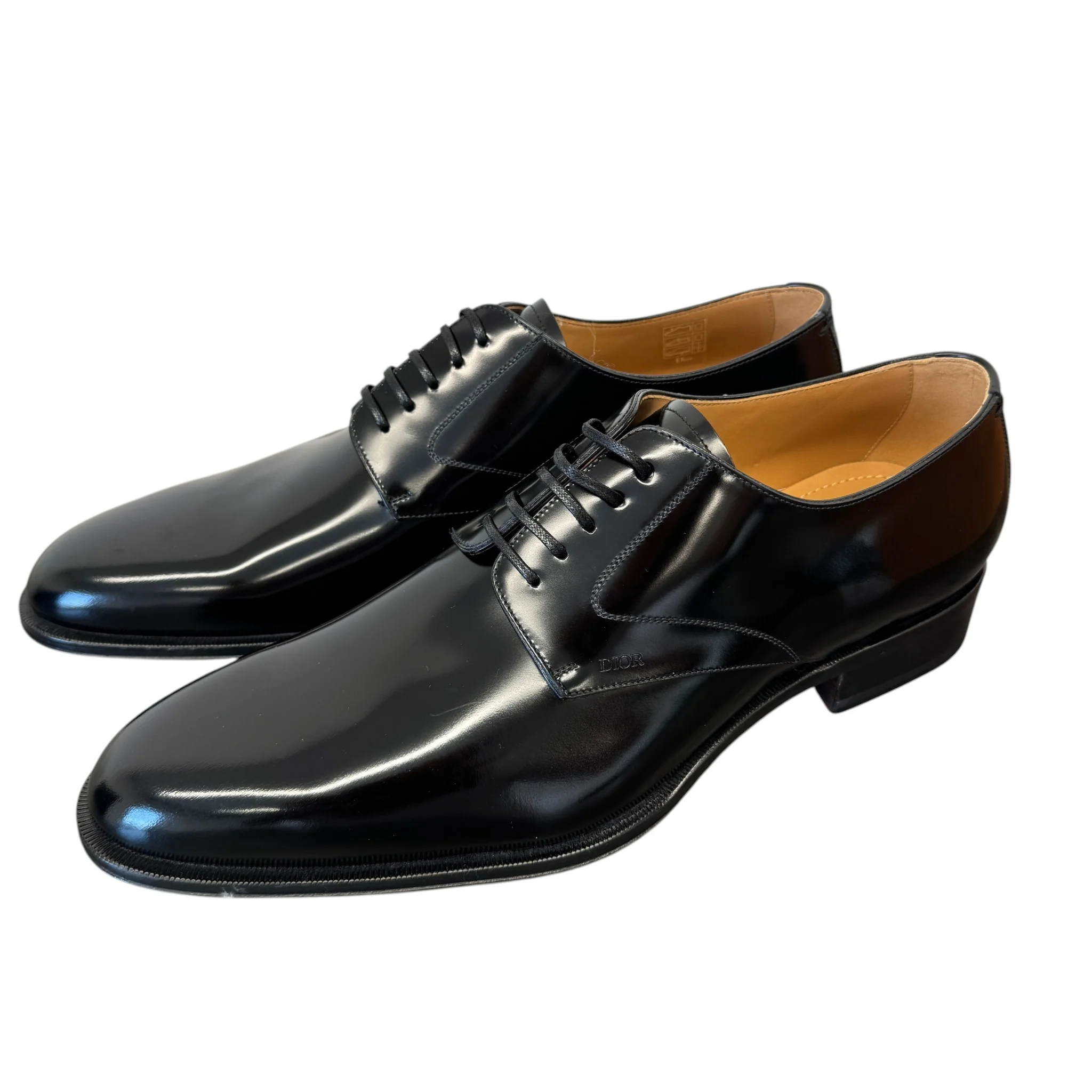 Men's Logo Embossed Suit Loafers Black Size EU 45 / UK 11 - Image 7