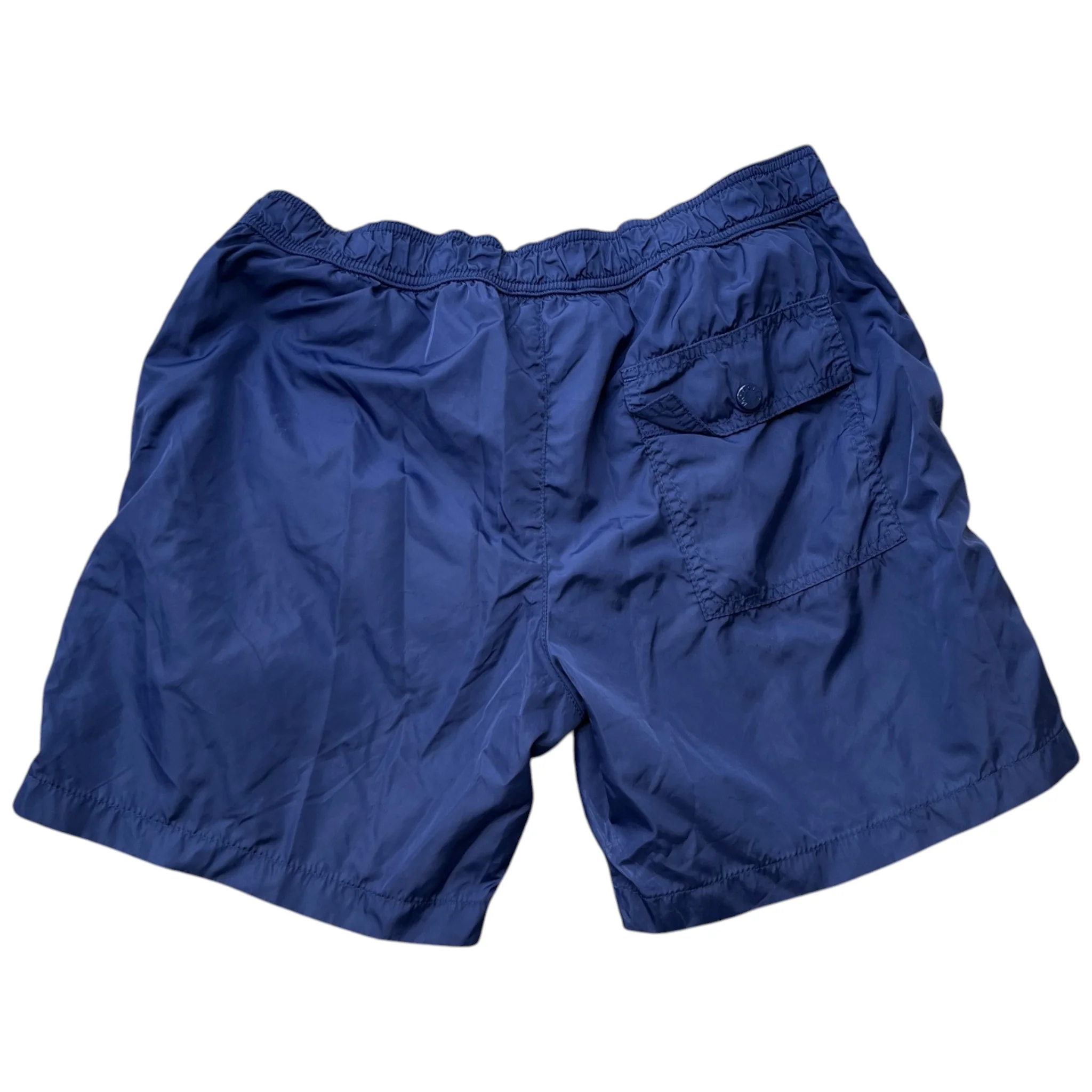 Men's Logo Patch Boys 12Years Swim Shorts Blue Size XXS - Image 2