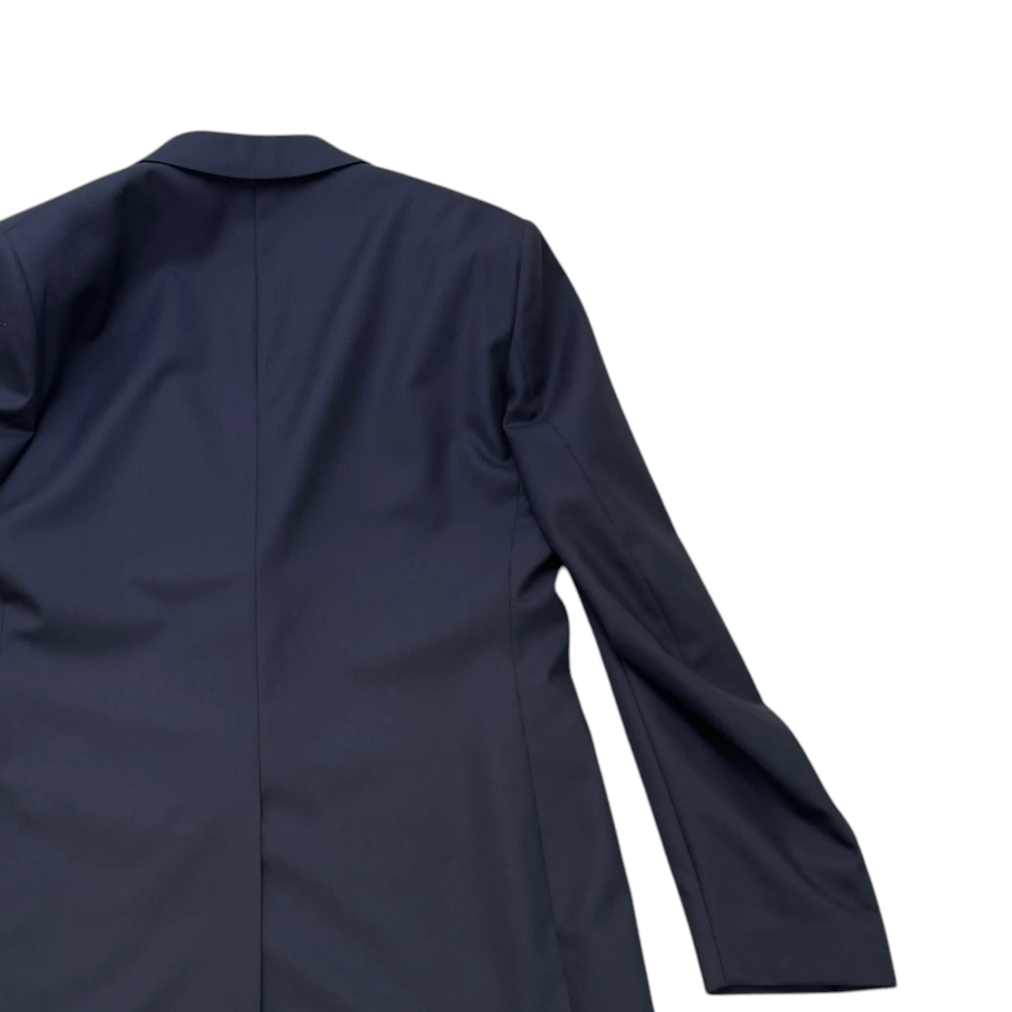 Men's Logo Patch Suit Jacket Navy Size IT 52 / XL - Image 4