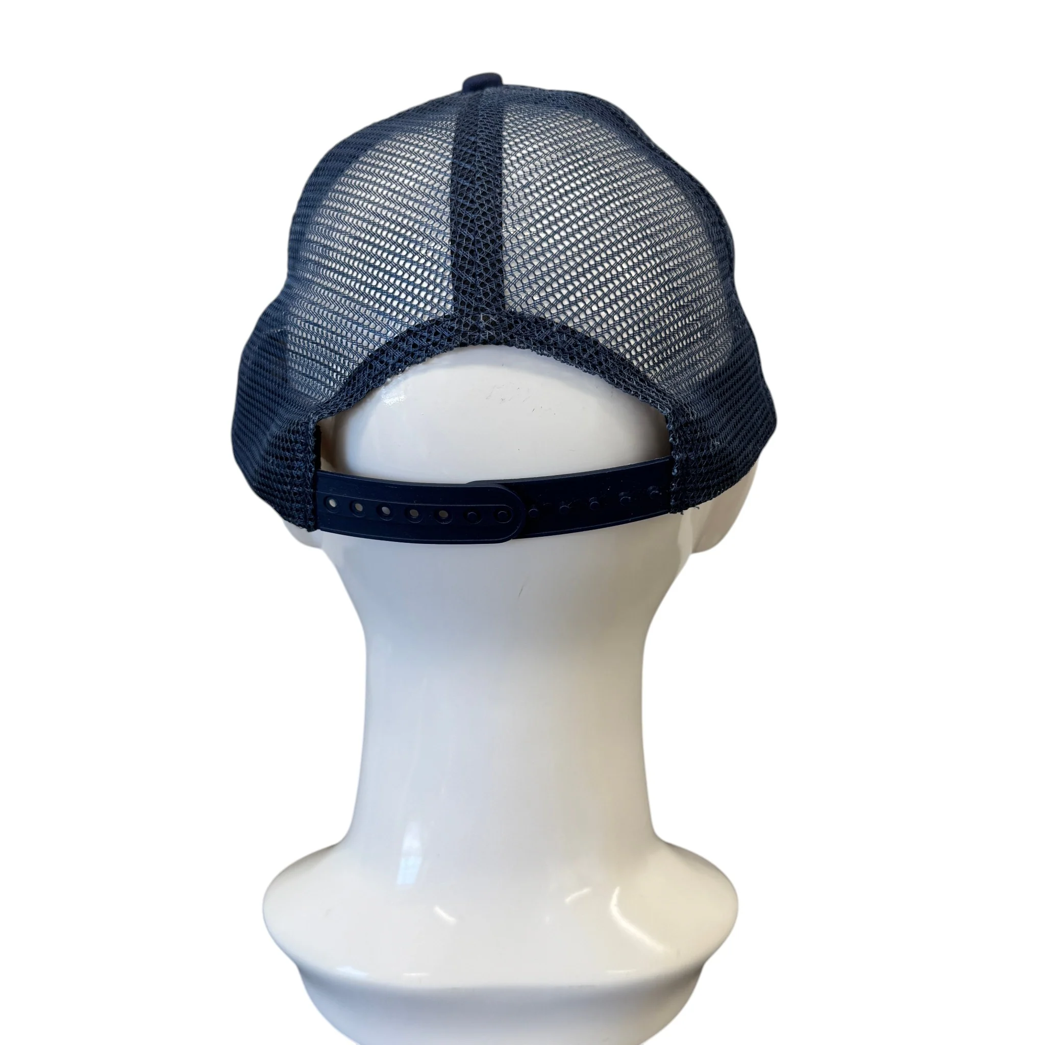Men's Logo Print Baseball Hat Navy - Image 10