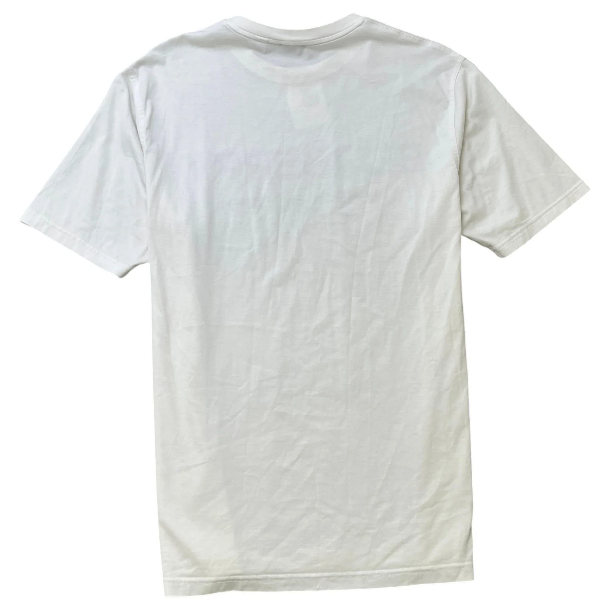 Men's Logo Print Top White Size M - Image 2