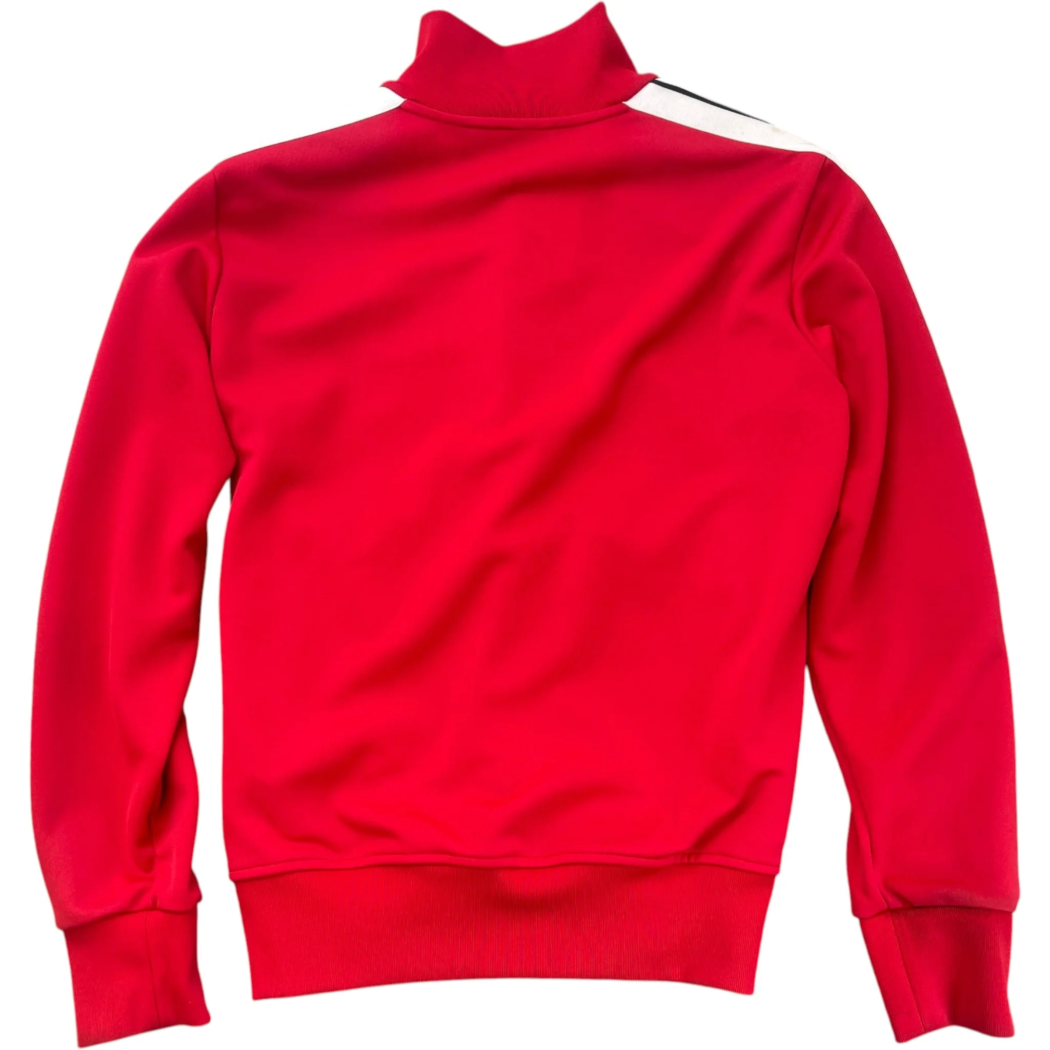 Men's Logo Print Track Jacket Red Size L - Image 2