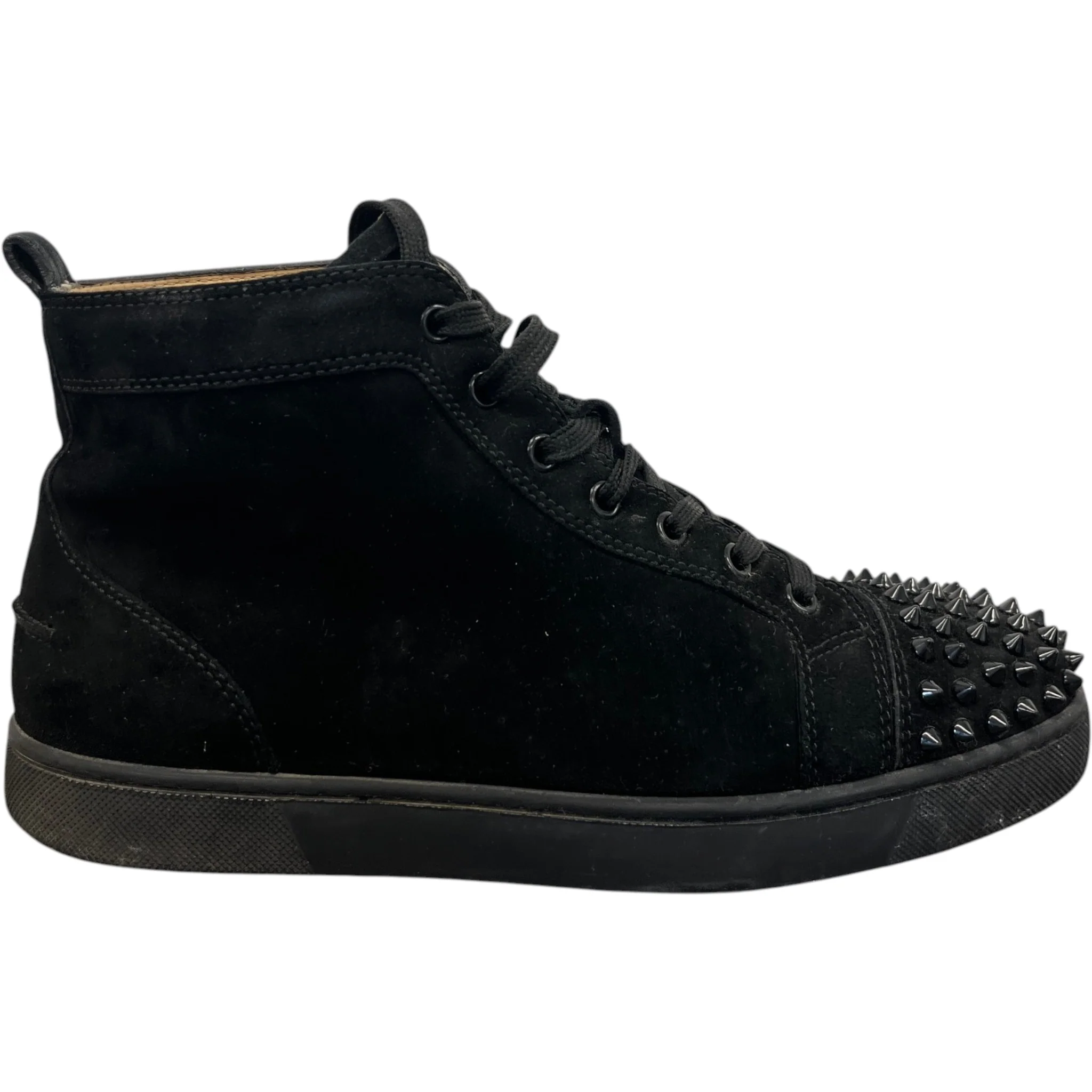 Men's Lou Spikes High Trainers Black Size EU 39 / UK 5
