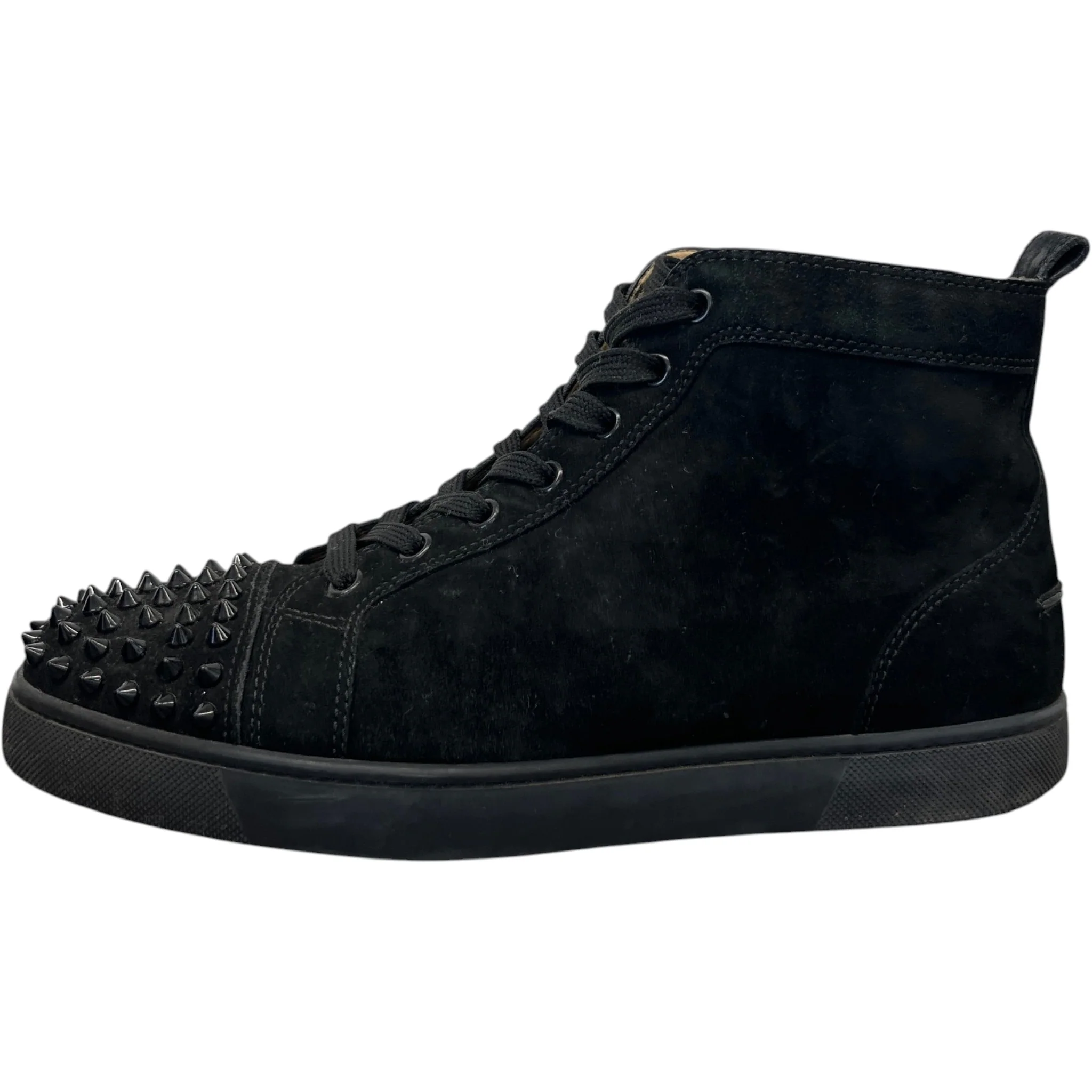 Men's Lou Spikes High Trainers Black Size EU 39 / UK 5 - Image 4