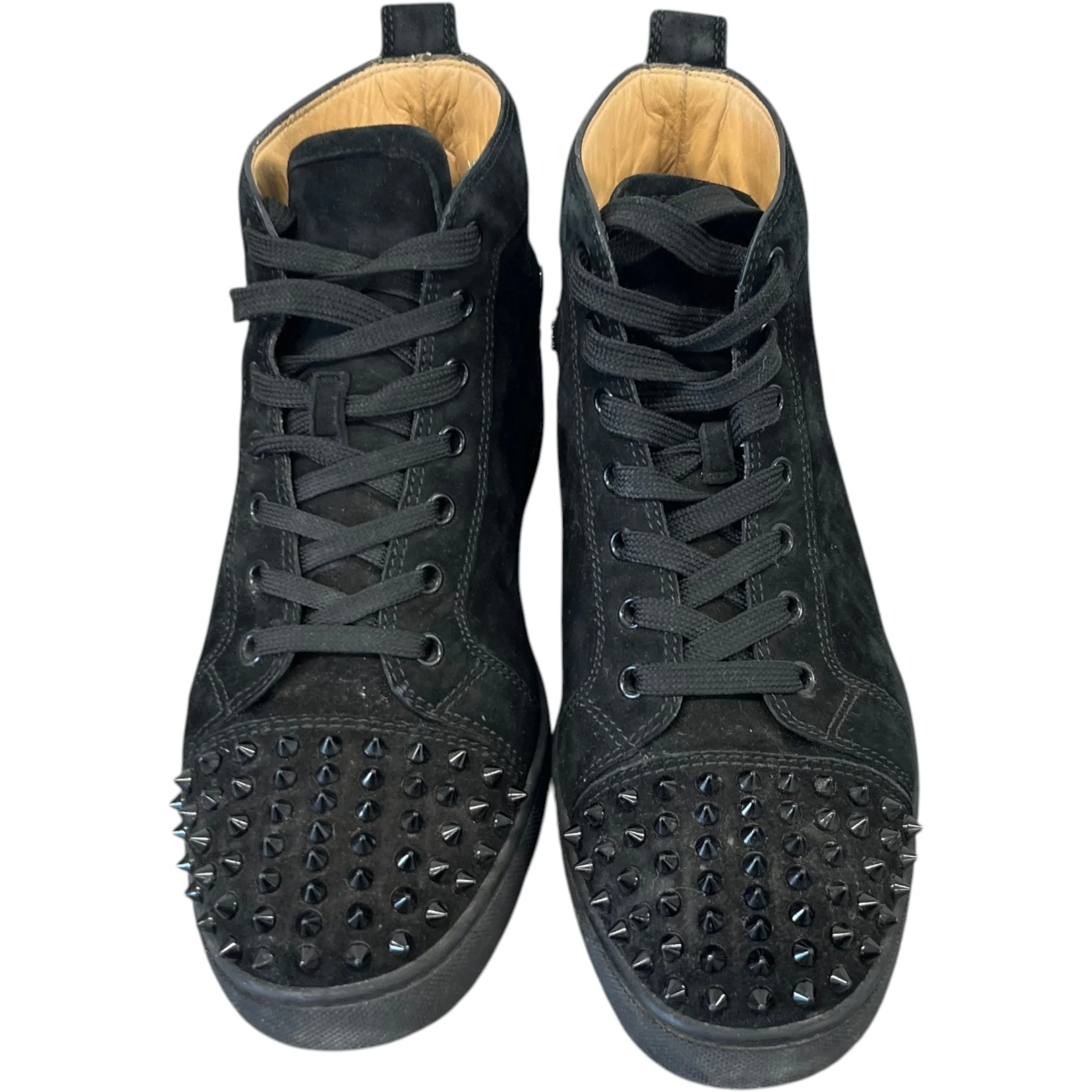 Men's Lou Spikes High Trainers Black Size EU 39 / UK 5 - Image 5
