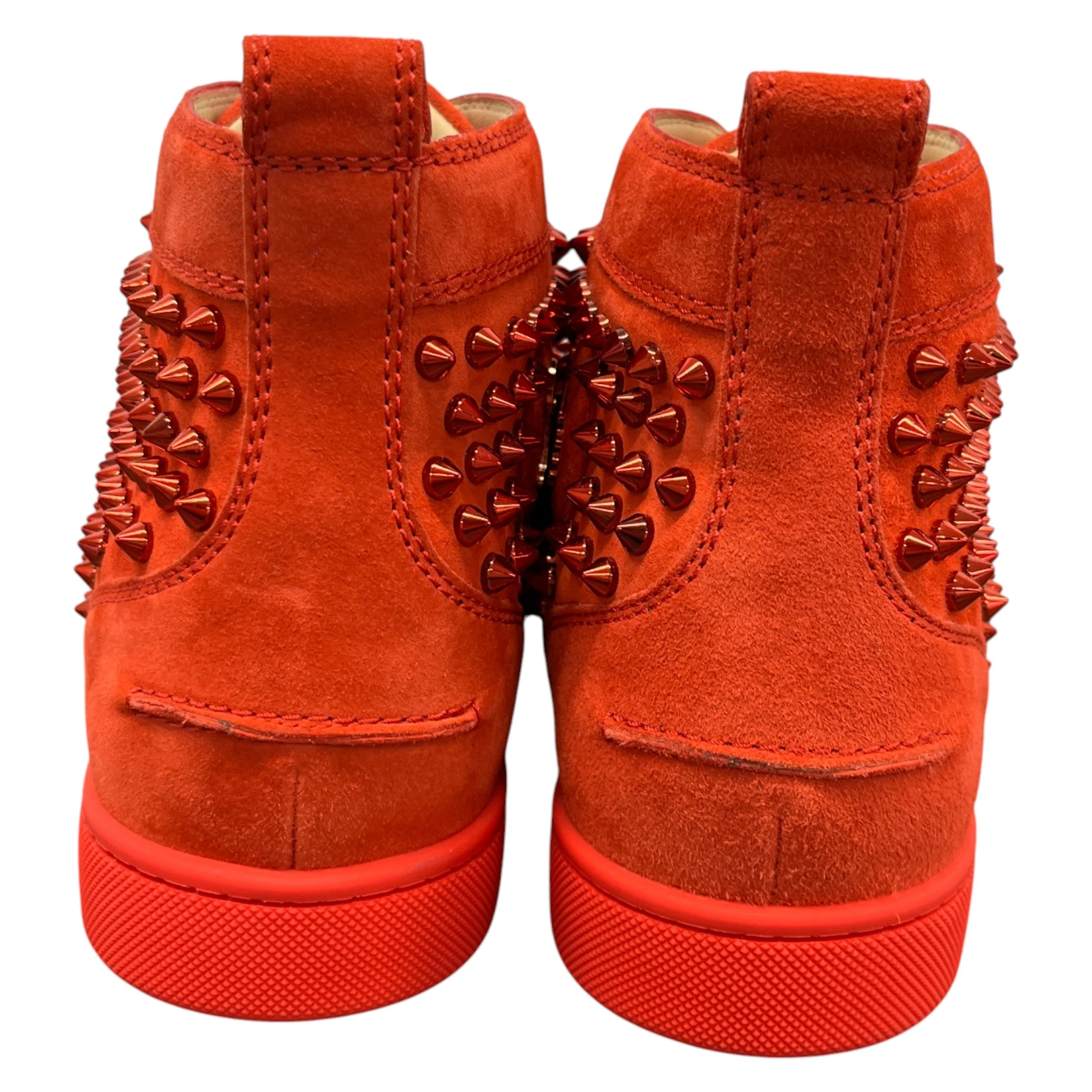 Men's Louis Flat Spike High Trainers Red Size EU 40.5 / UK 6.5 - Image 7