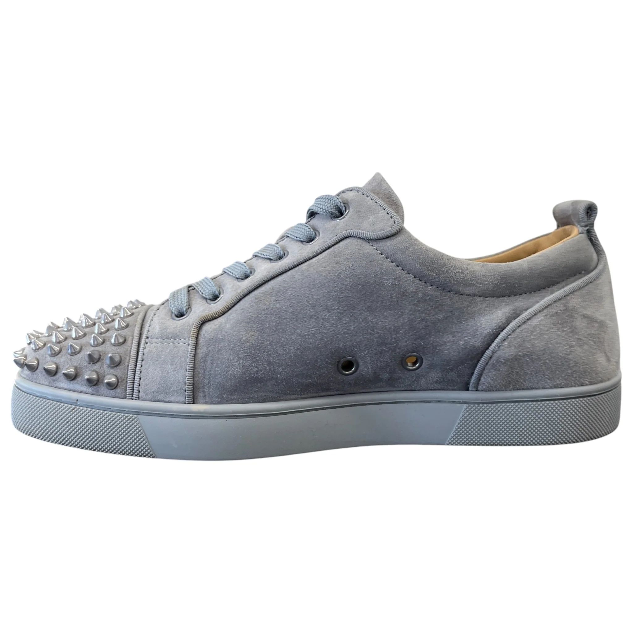 Men's Louis Junior Spikes Flat Low Trainers Grey Size EU 42 / UK 8 - Image 2