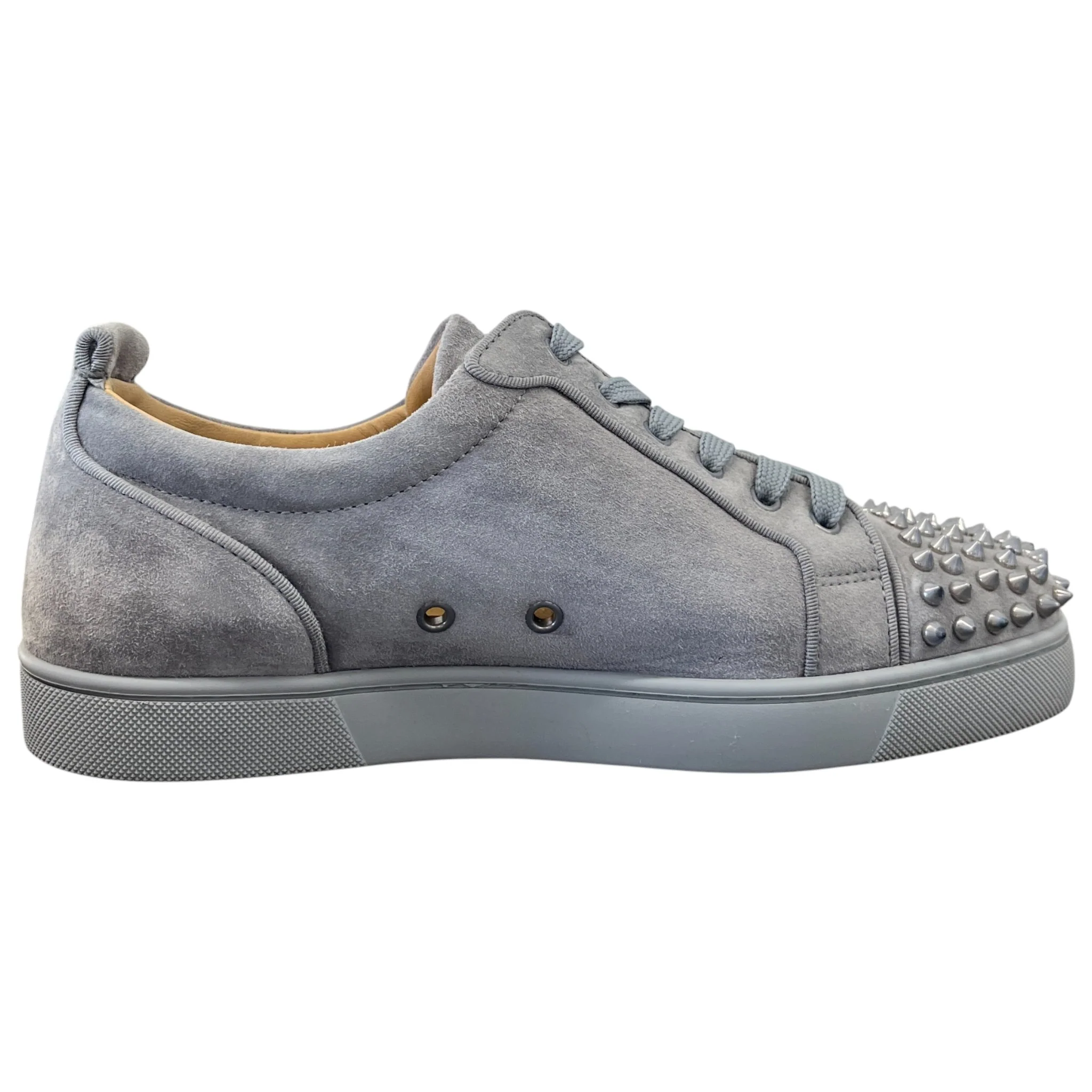 Men's Louis Junior Spikes Flat Low Trainers Grey Size EU 42 / UK 8 - Image 4