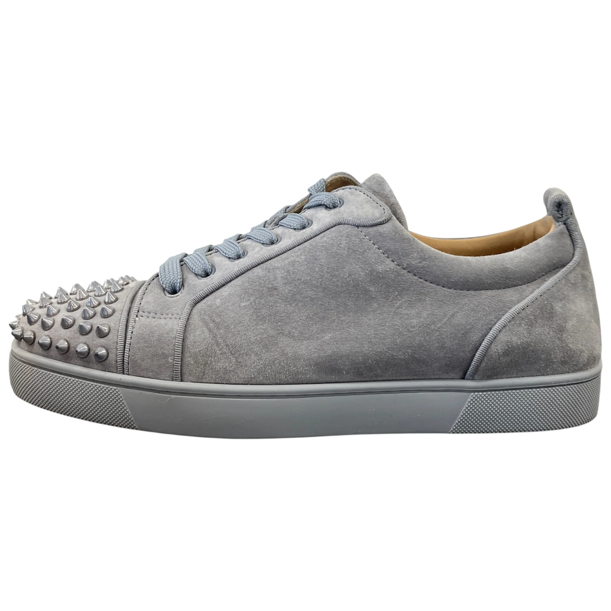 Men's Louis Junior Spikes Flat Low Trainers Grey Size EU 42 / UK 8 - Image 5