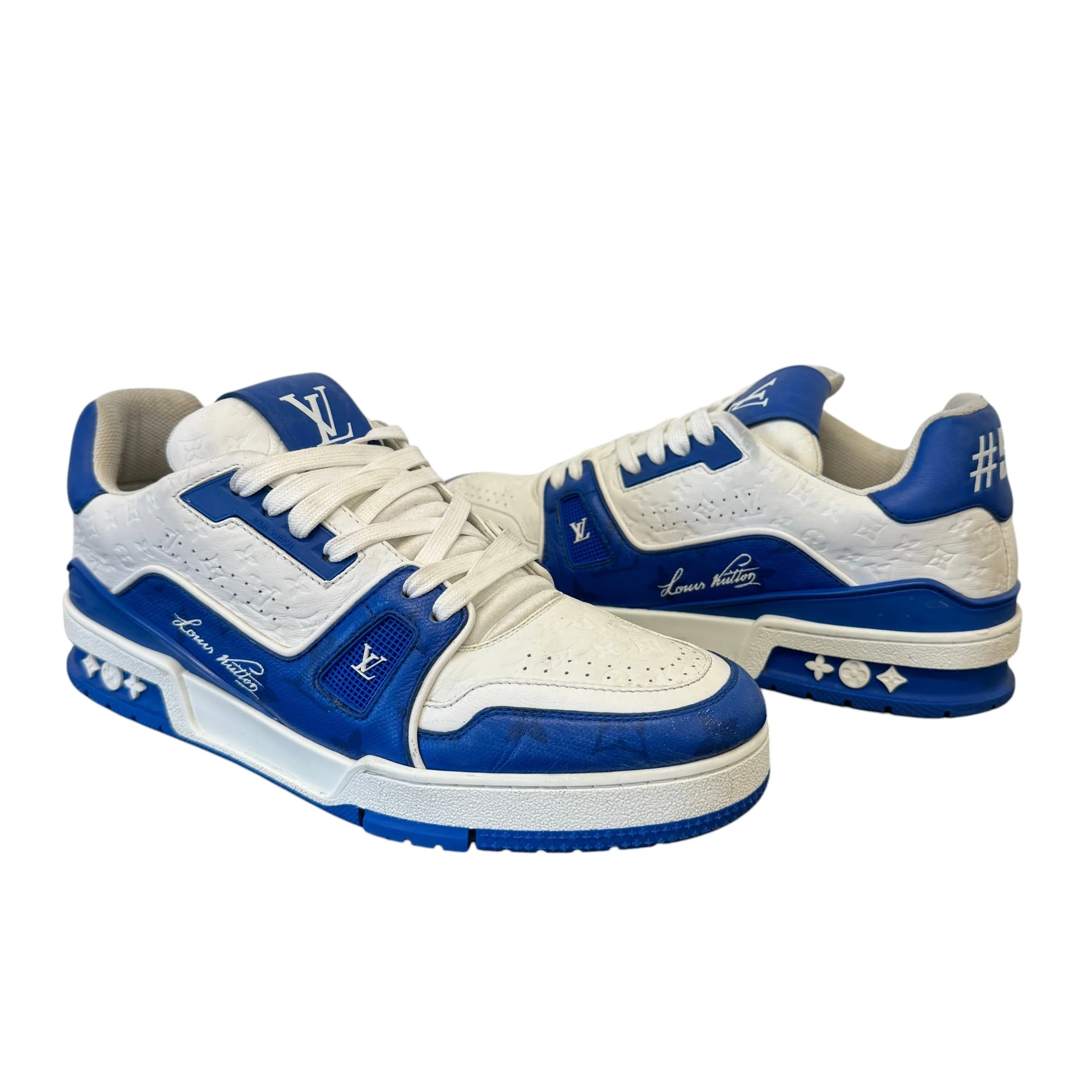 Men's Lv 54 Low Trainers Blue Size EU 41 / UK 7 - Image 3