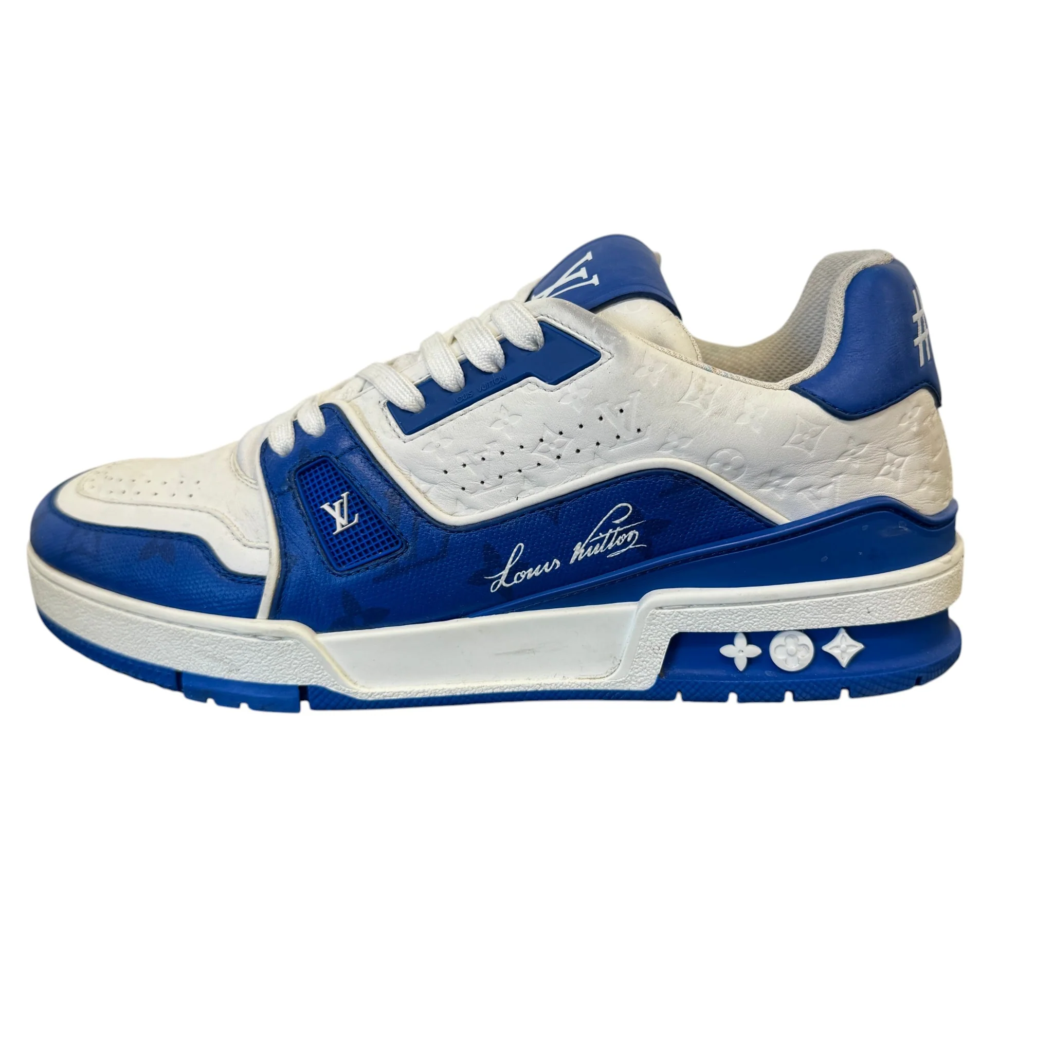 Men's Lv 54 Low Trainers Blue Size EU 41 / UK 7 - Image 4