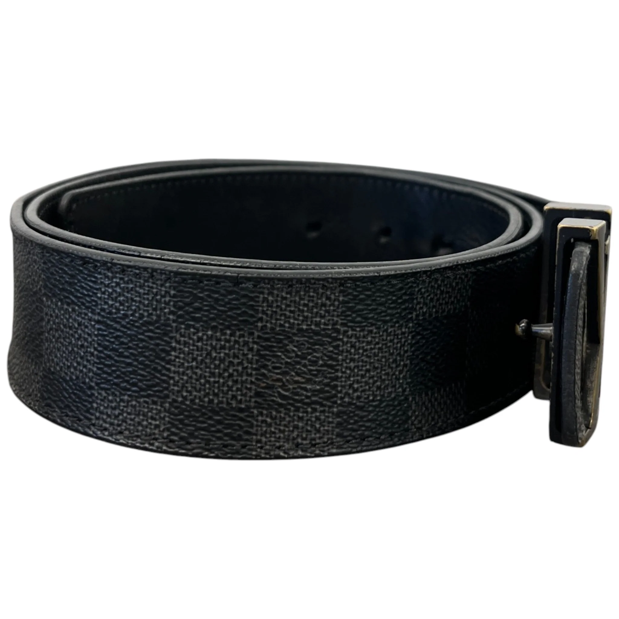Men's Lv Belt Black Size Waist 32" - Image 3
