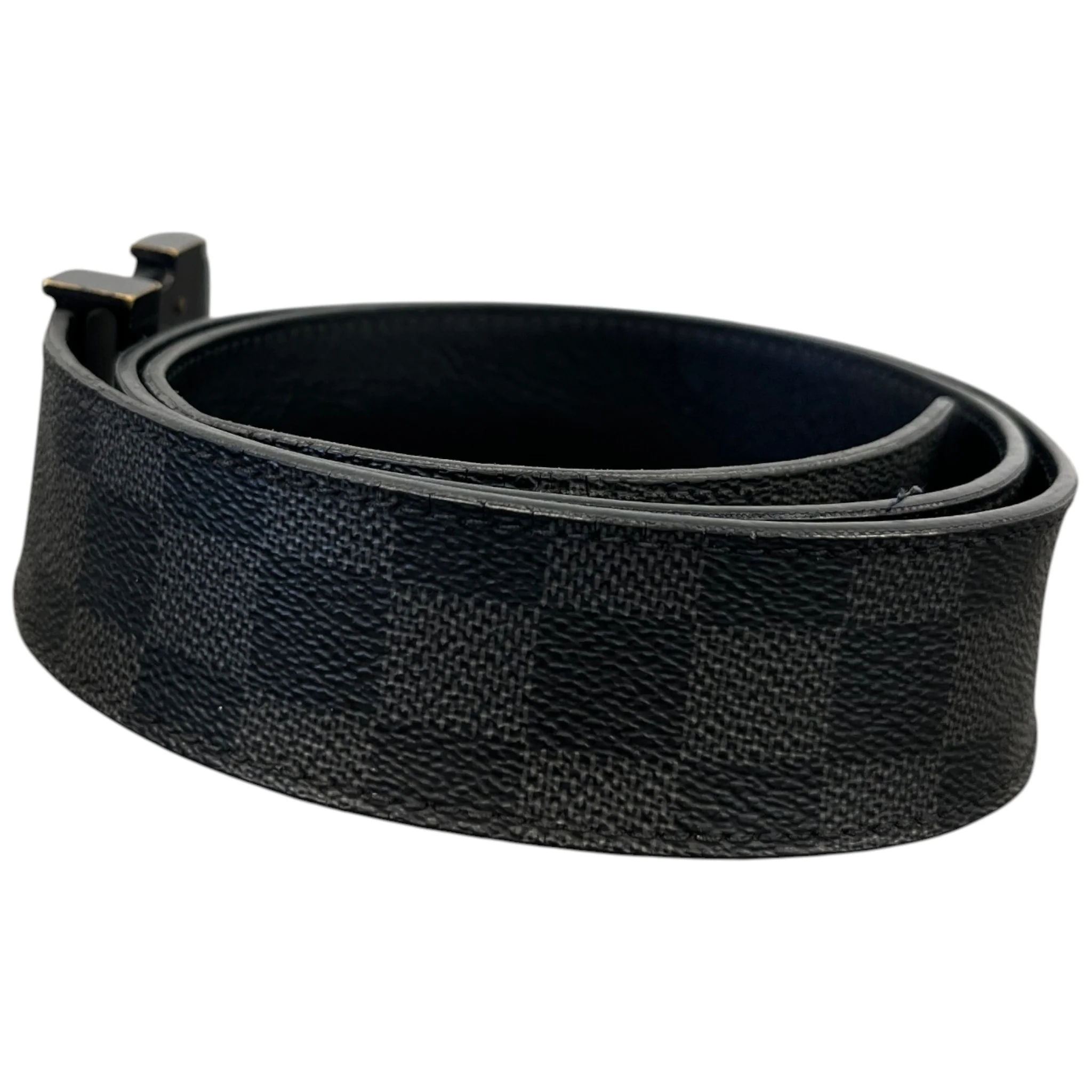 Men's Lv Belt Black Size Waist 32" - Image 4