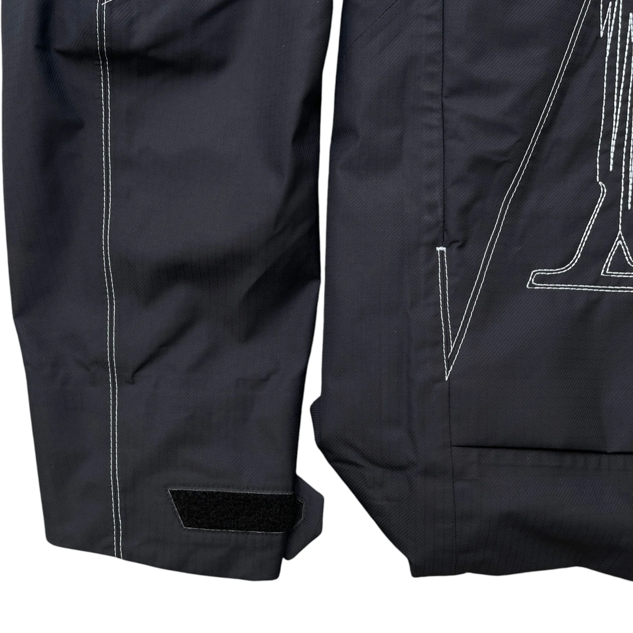 Men's Lv Frequency Technical Hooded Blouson Windbreaker Navy Size IT 52 / XL - Image 8