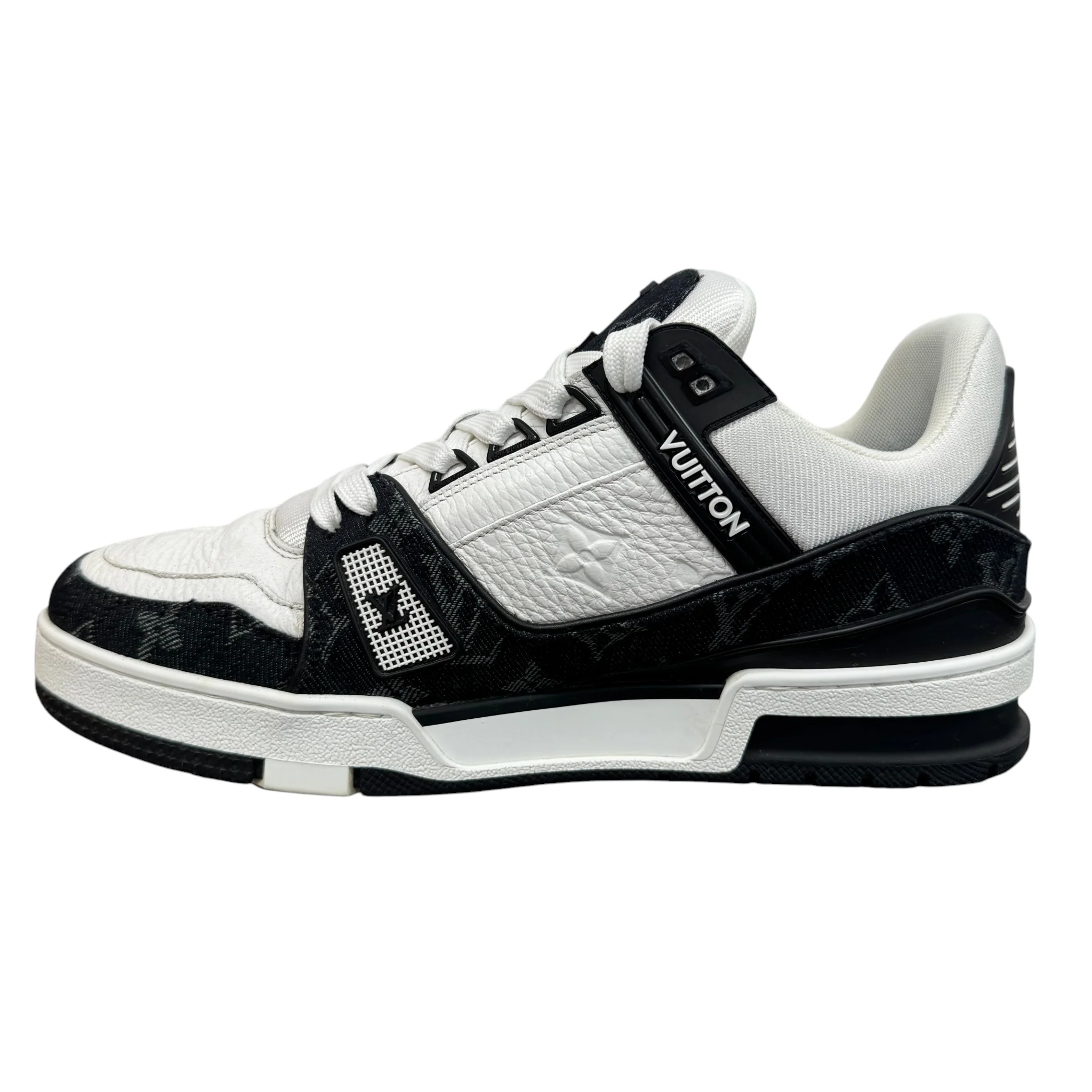 Men's Lv Low Trainers Black Size EU 40 / UK 6 - Image 2