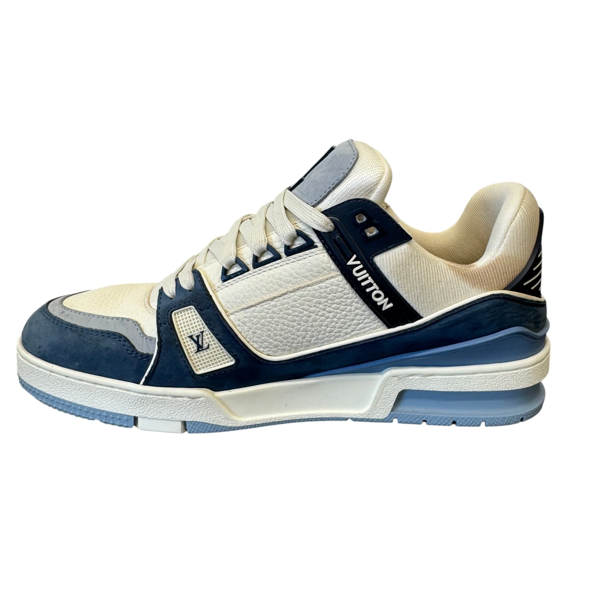 Men's Lv Low Trainers Blue Size EU 41 / UK 7 - Image 2