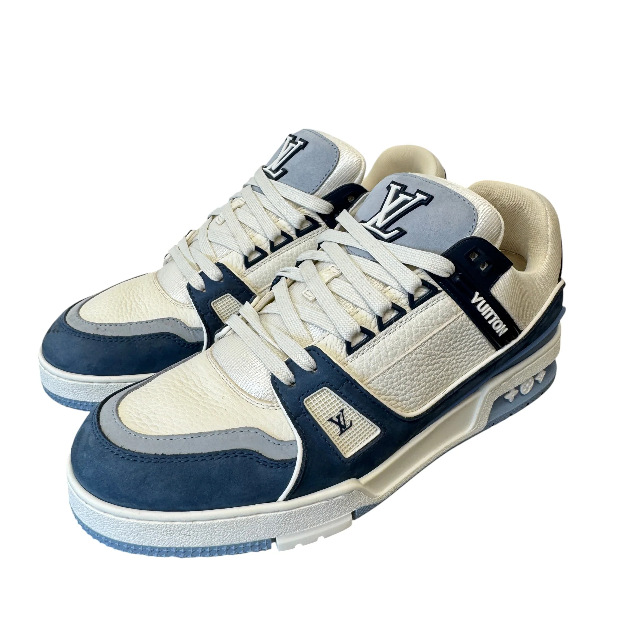 Men's Lv Low Trainers Blue Size EU 41 / UK 7 - Image 7