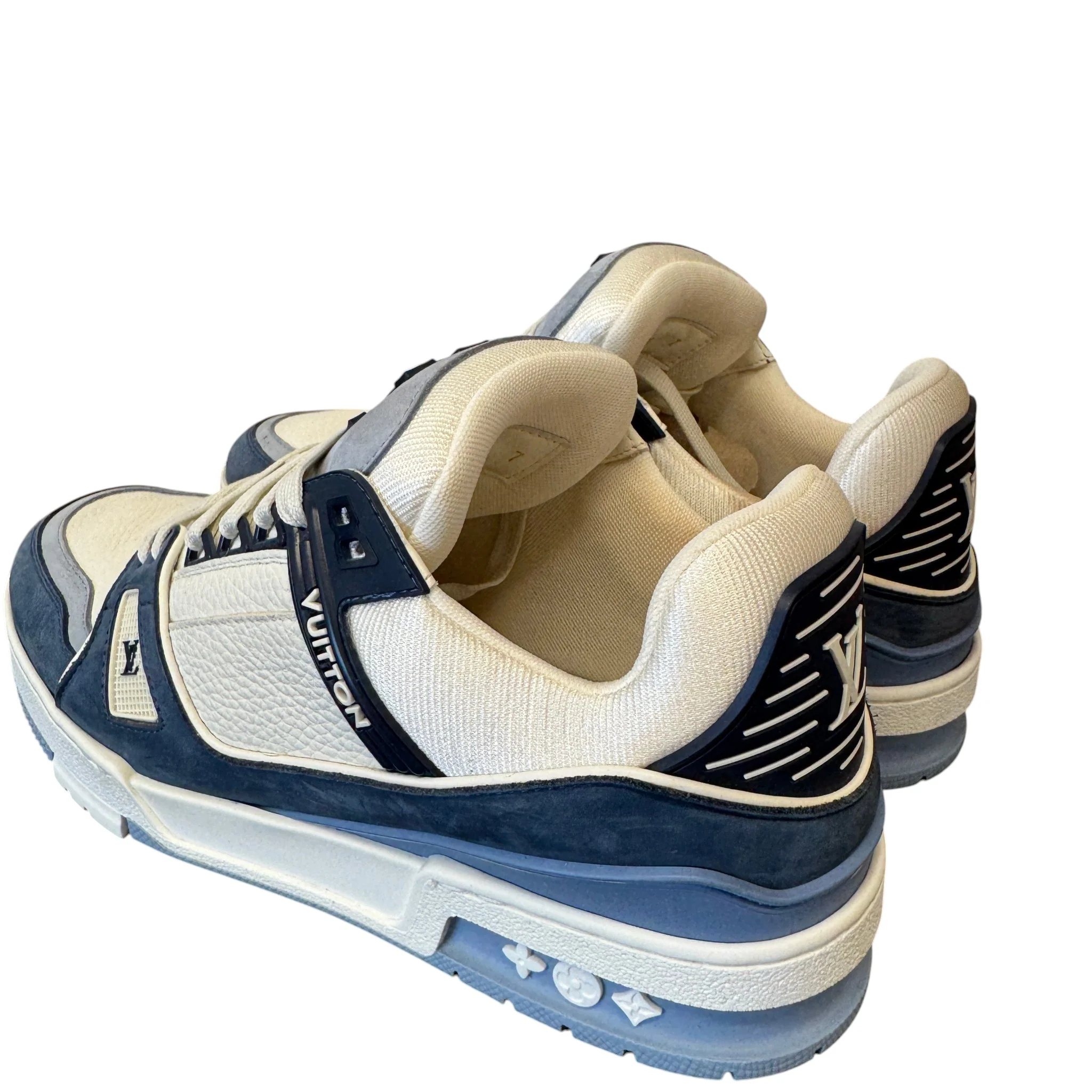 Men's Lv Low Trainers Blue Size EU 41 / UK 7 - Image 8