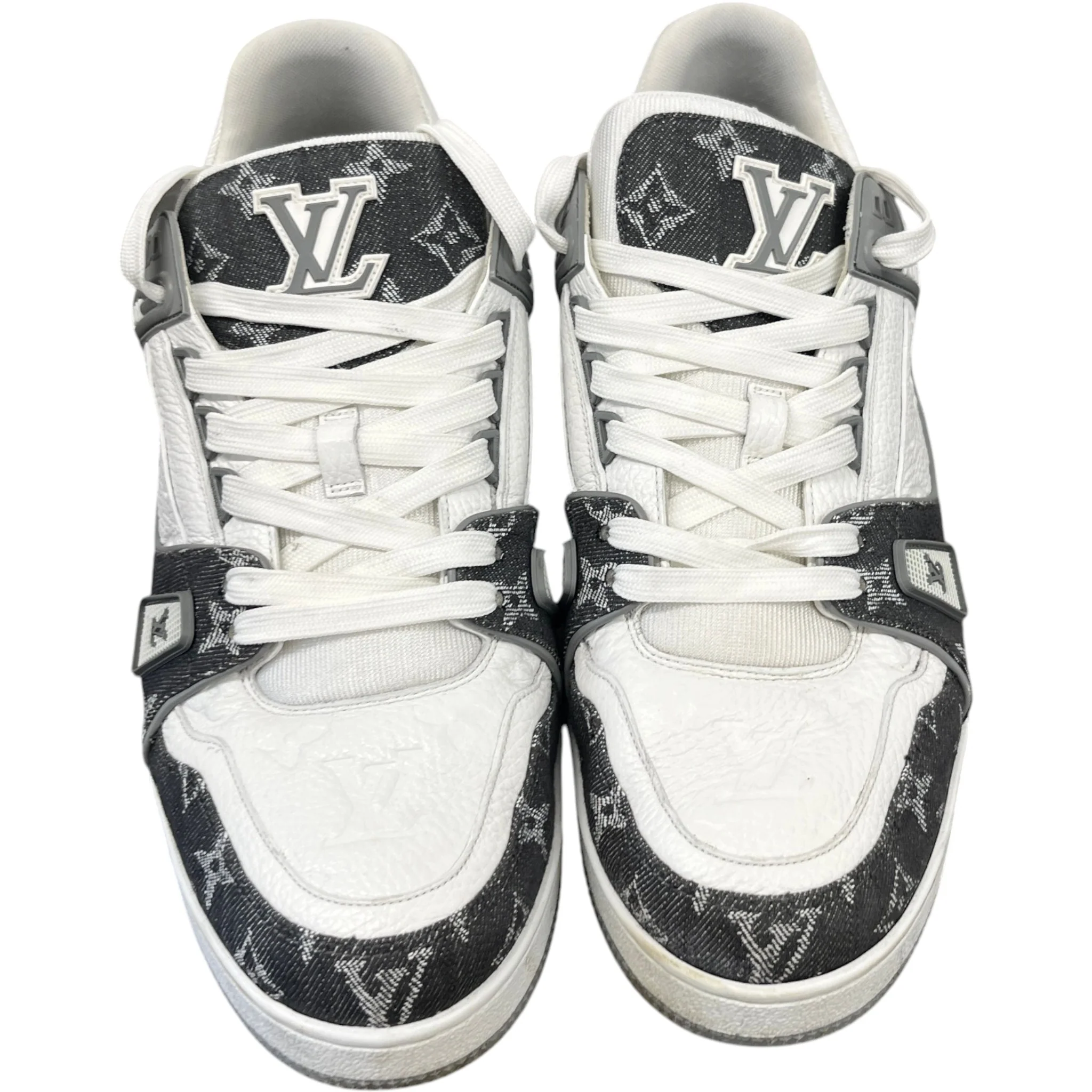 Men's Lv Low Trainers Grey Size EU 44 / UK 10 - Image 6
