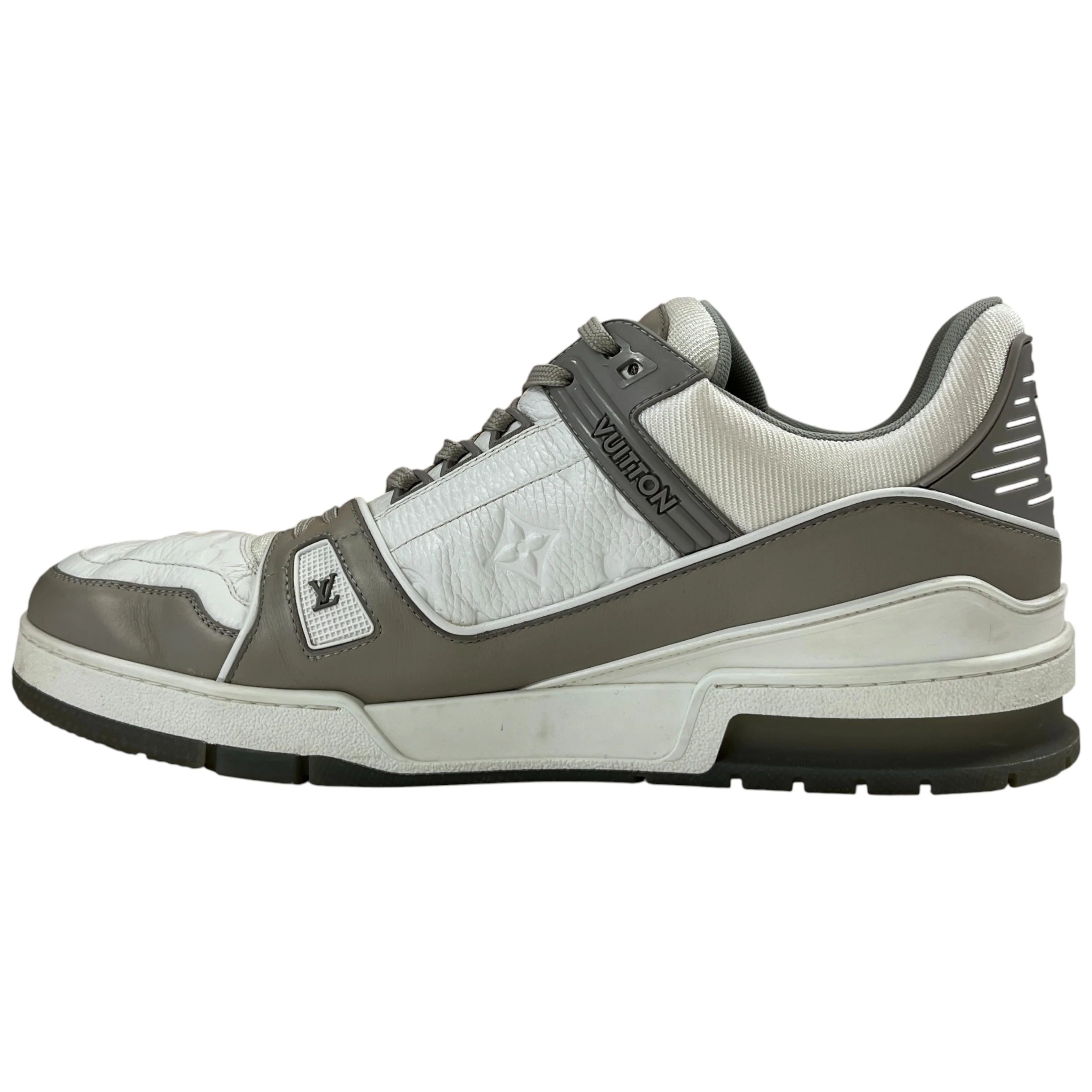 Men's Lv Low Trainers Grey Size EU 45 / UK 11 - Image 2