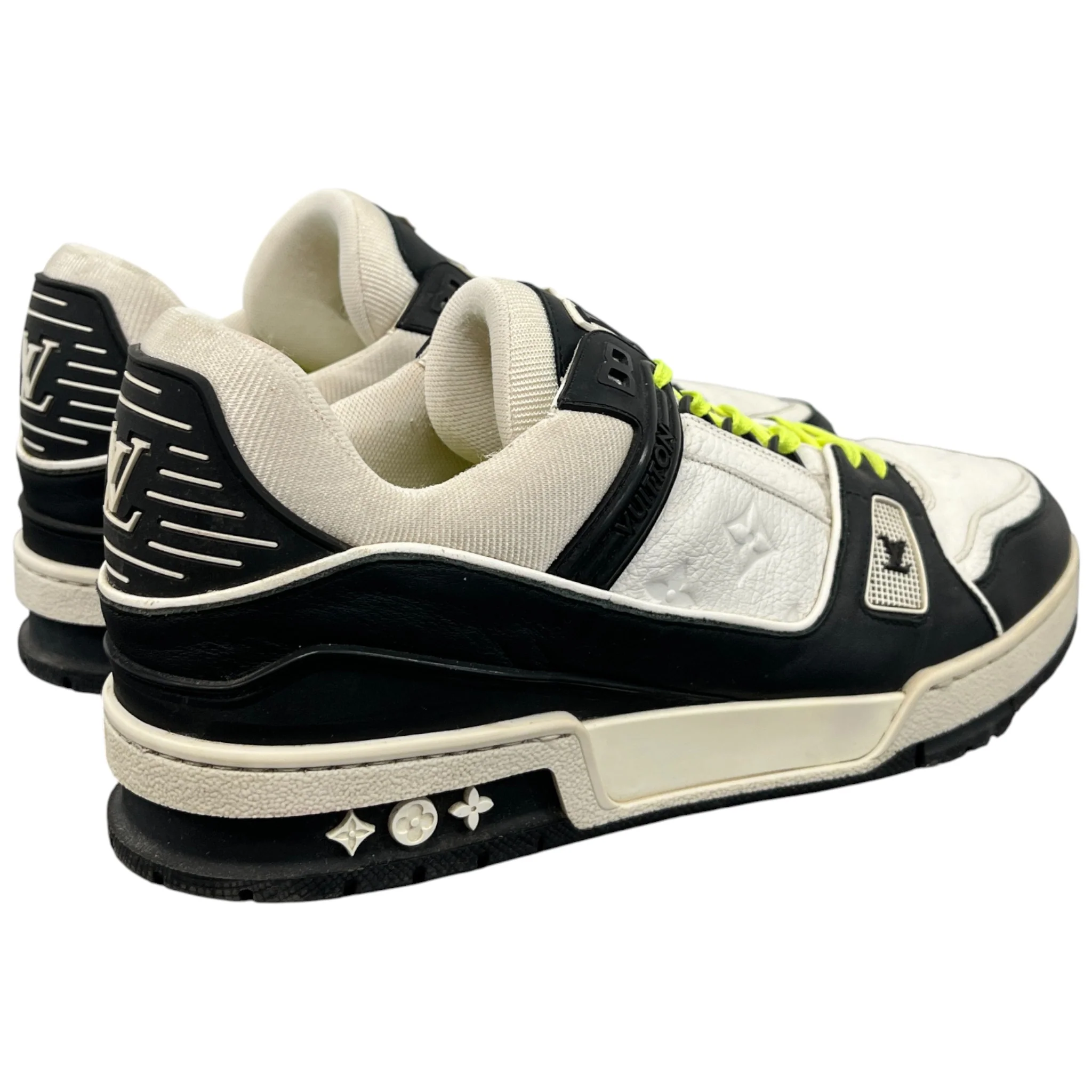 Men's Lv Low Trainers White Size EU 43 / UK 9 - Image 9