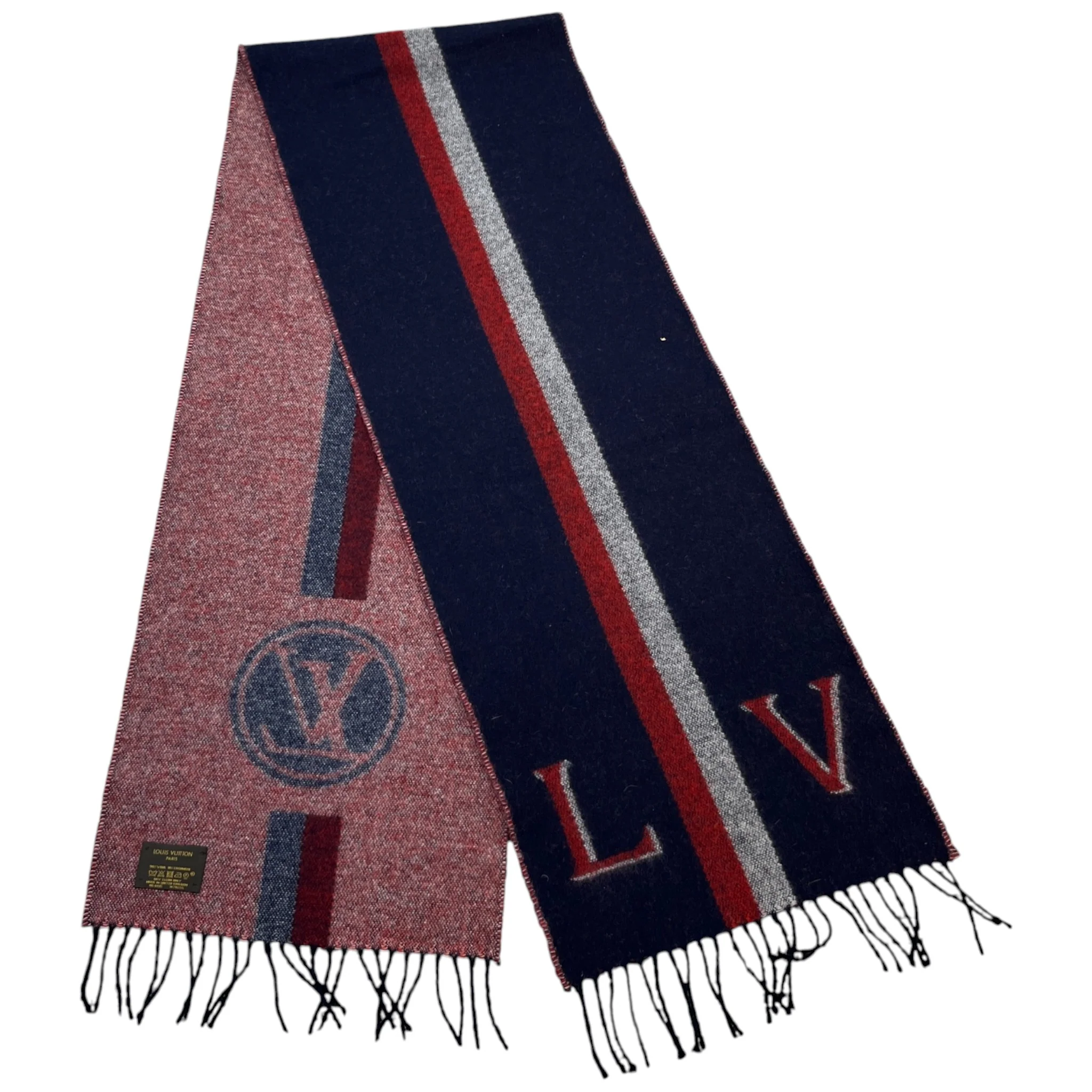 Men's Lv Scarf Navy