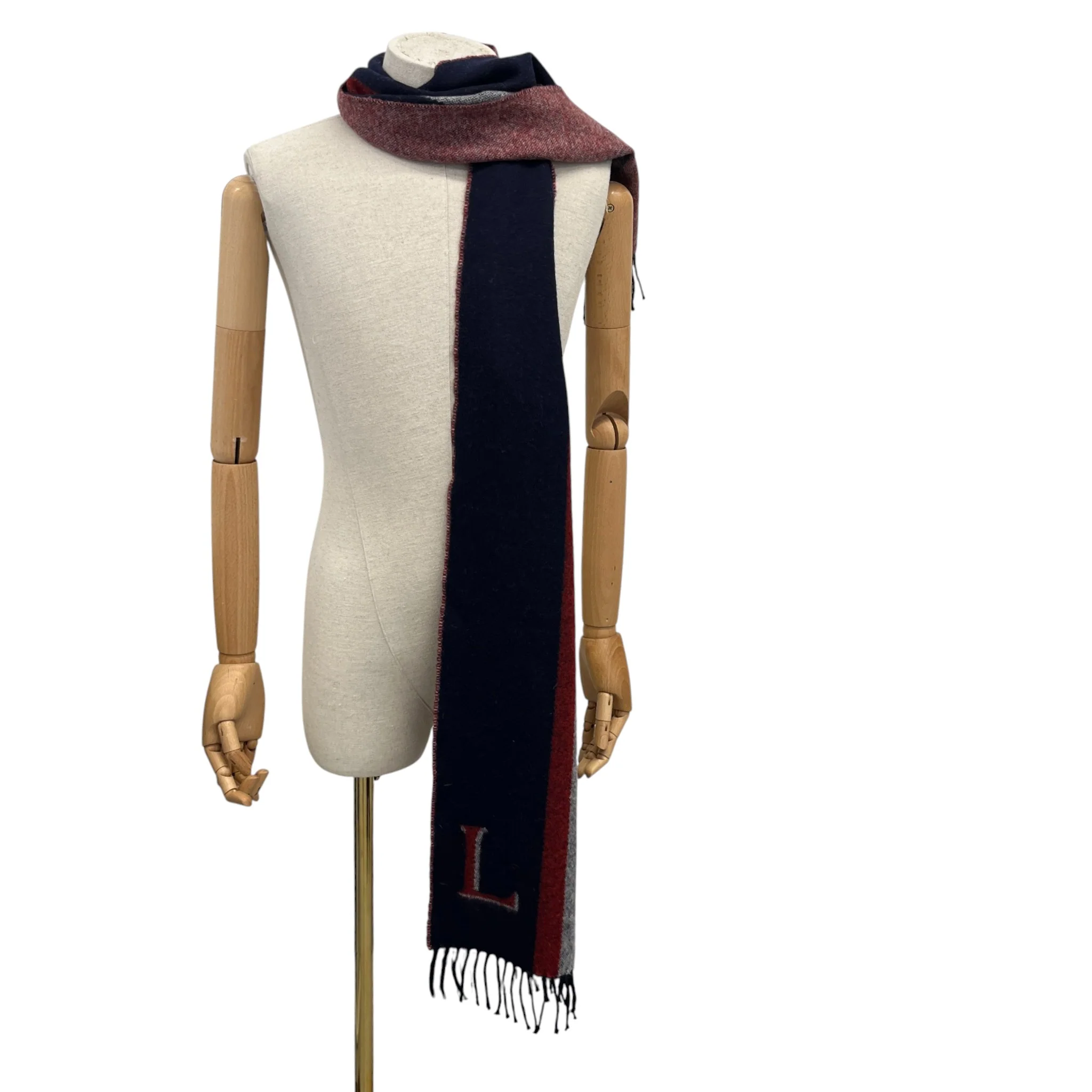 Men's Lv Scarf Navy - Image 2