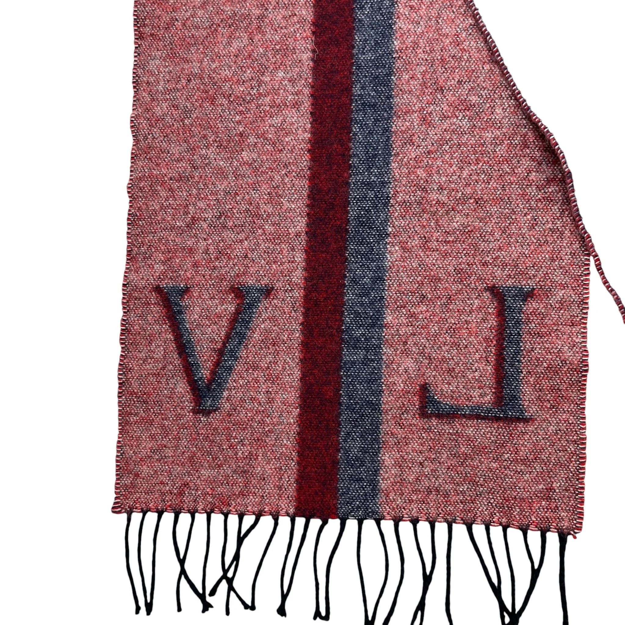 Men's Lv Scarf Navy - Image 5