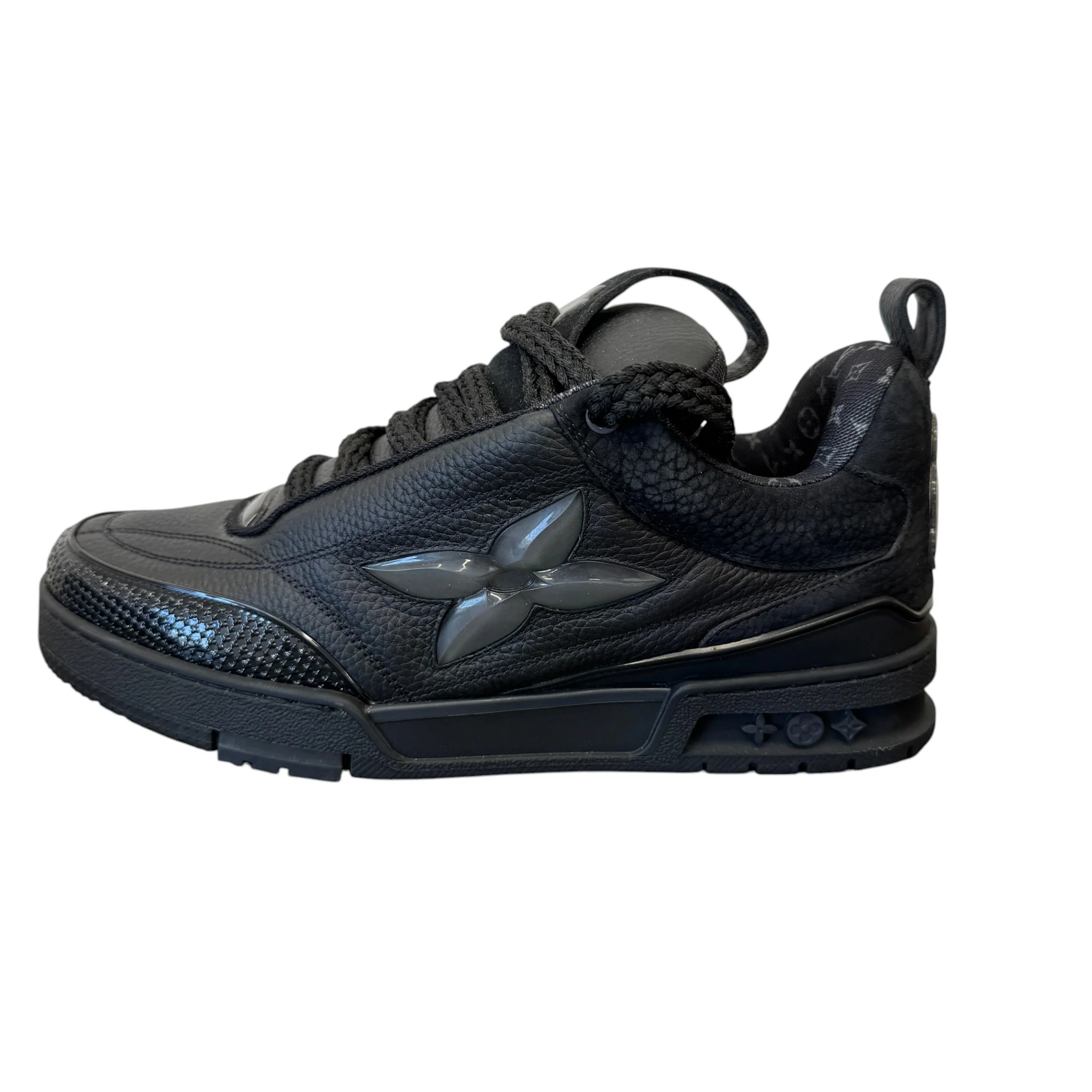 Men's Lv Skate Low Trainers Black Size EU 41 / UK 7 - Image 4