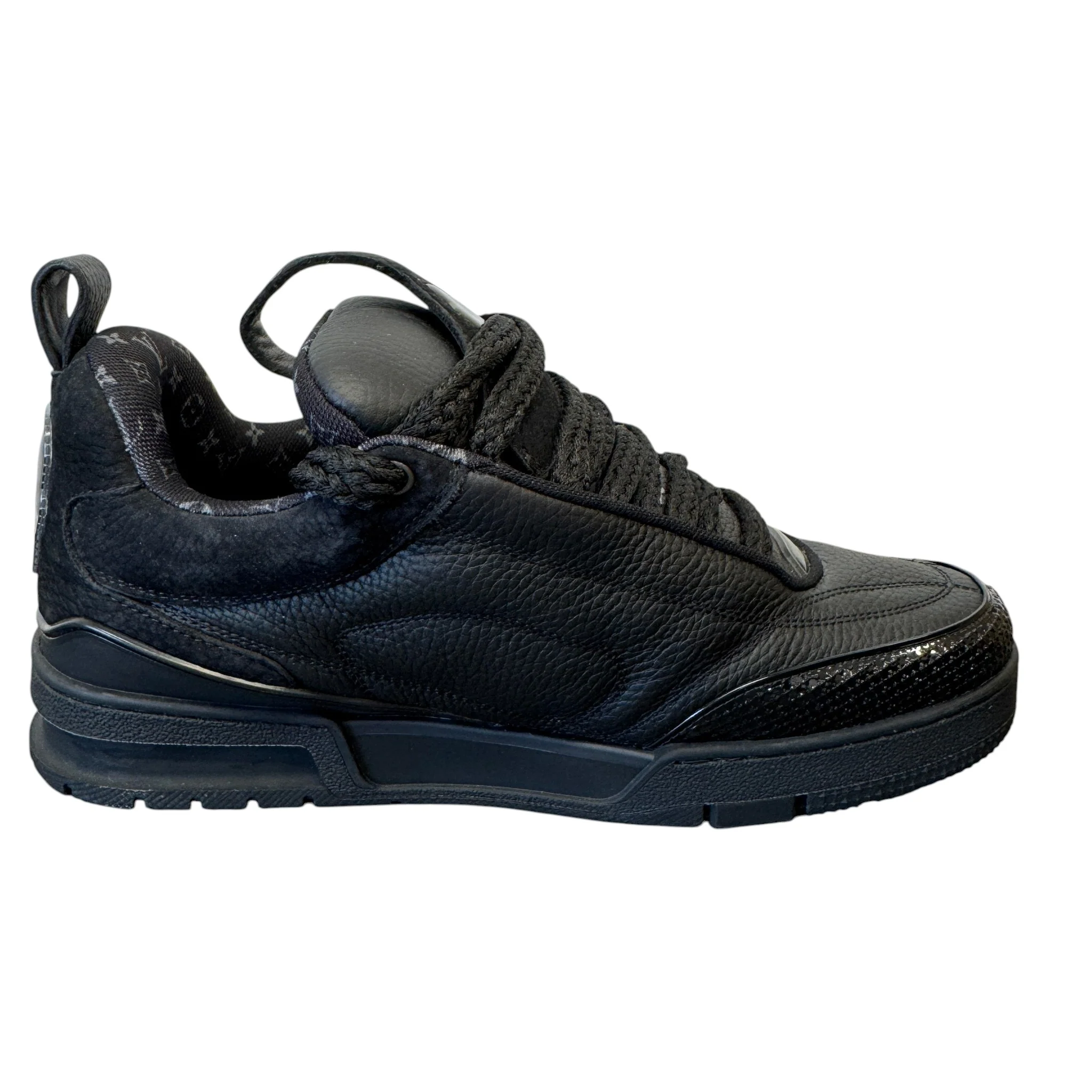 Men's Lv Skate Low Trainers Black Size EU 41 / UK 7 - Image 5