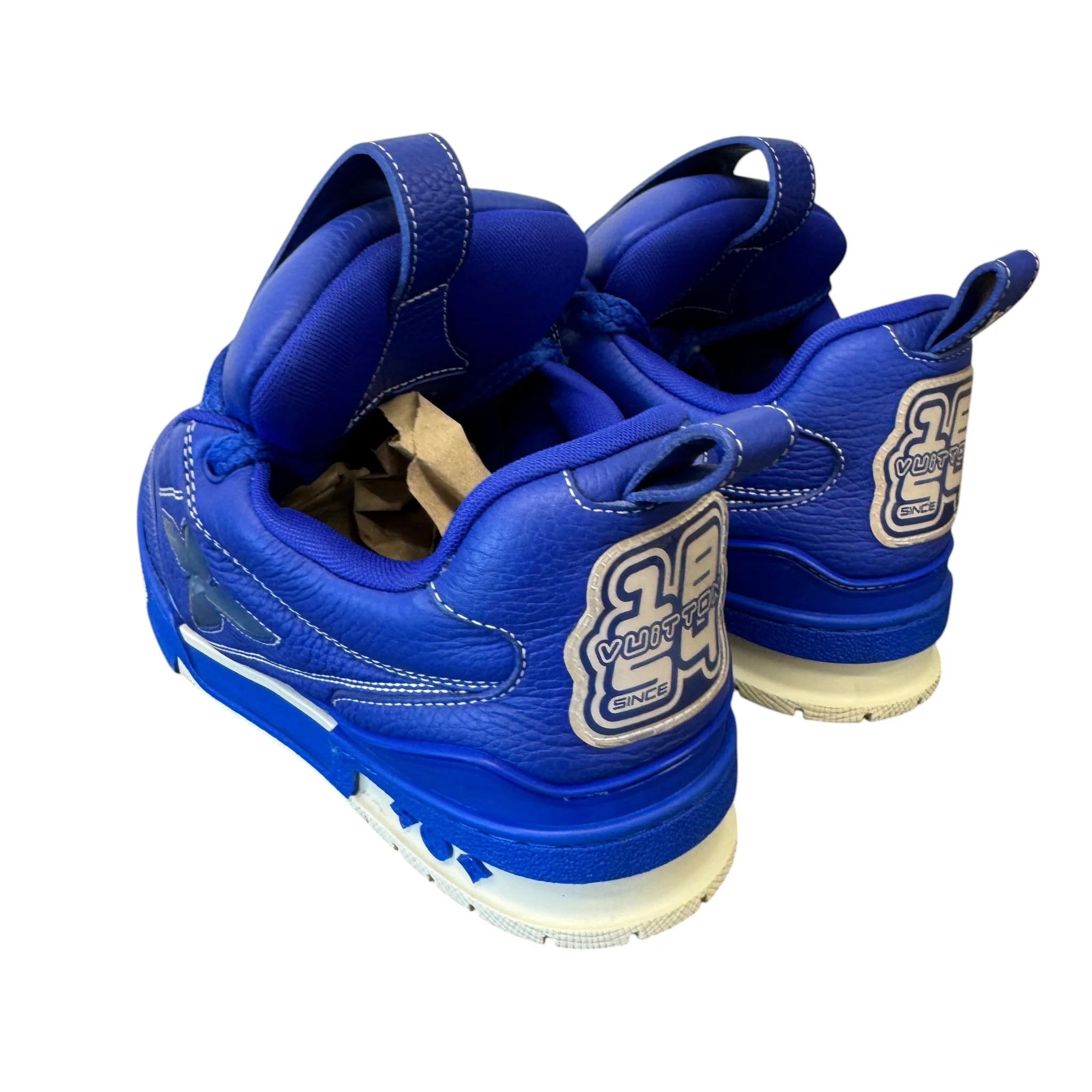 Men's Lv Skate Low Trainers Blue Size EU 41 / UK 7 - Image 9