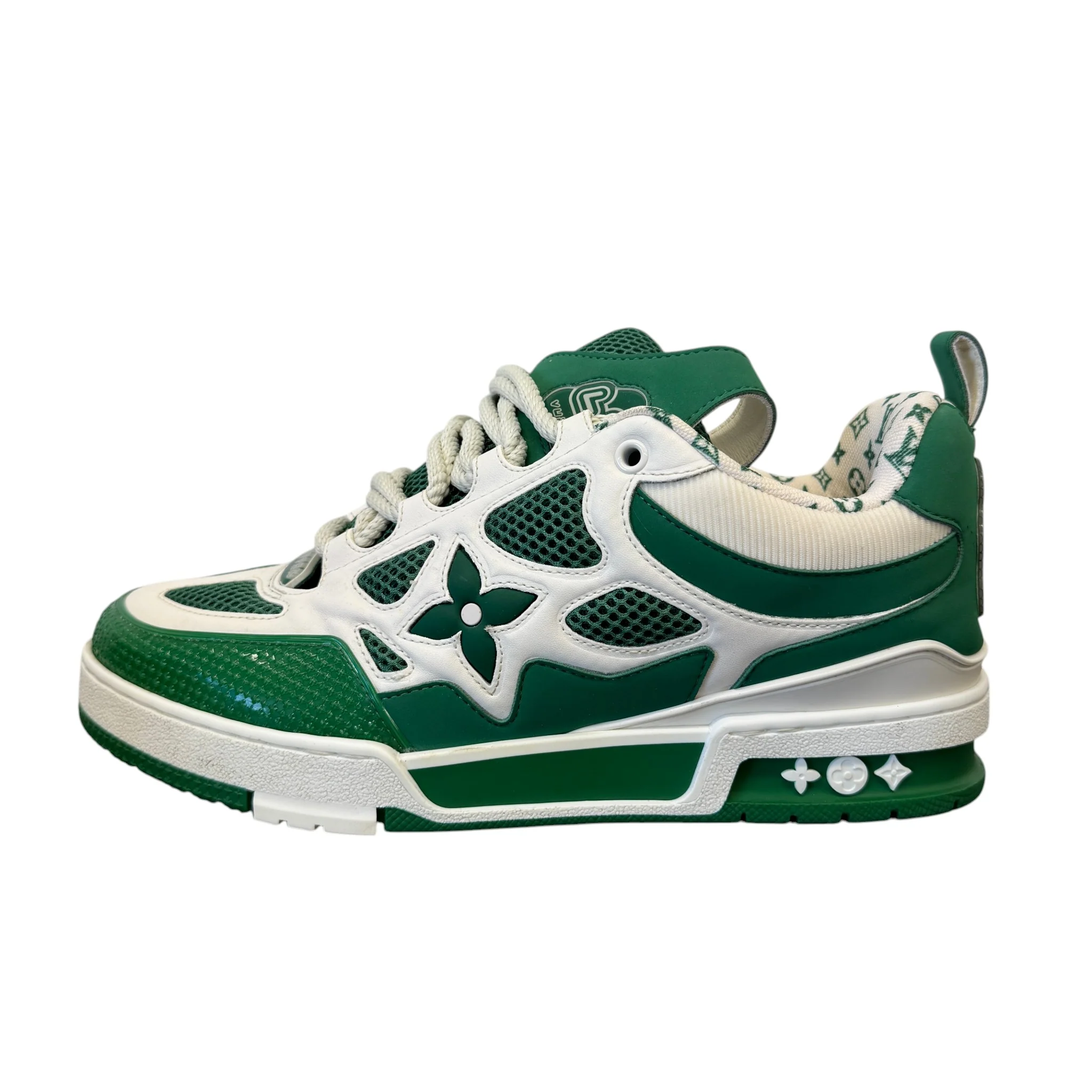 Men's Lv Skate Low Trainers Green Size EU 41 / UK 7 - Image 4