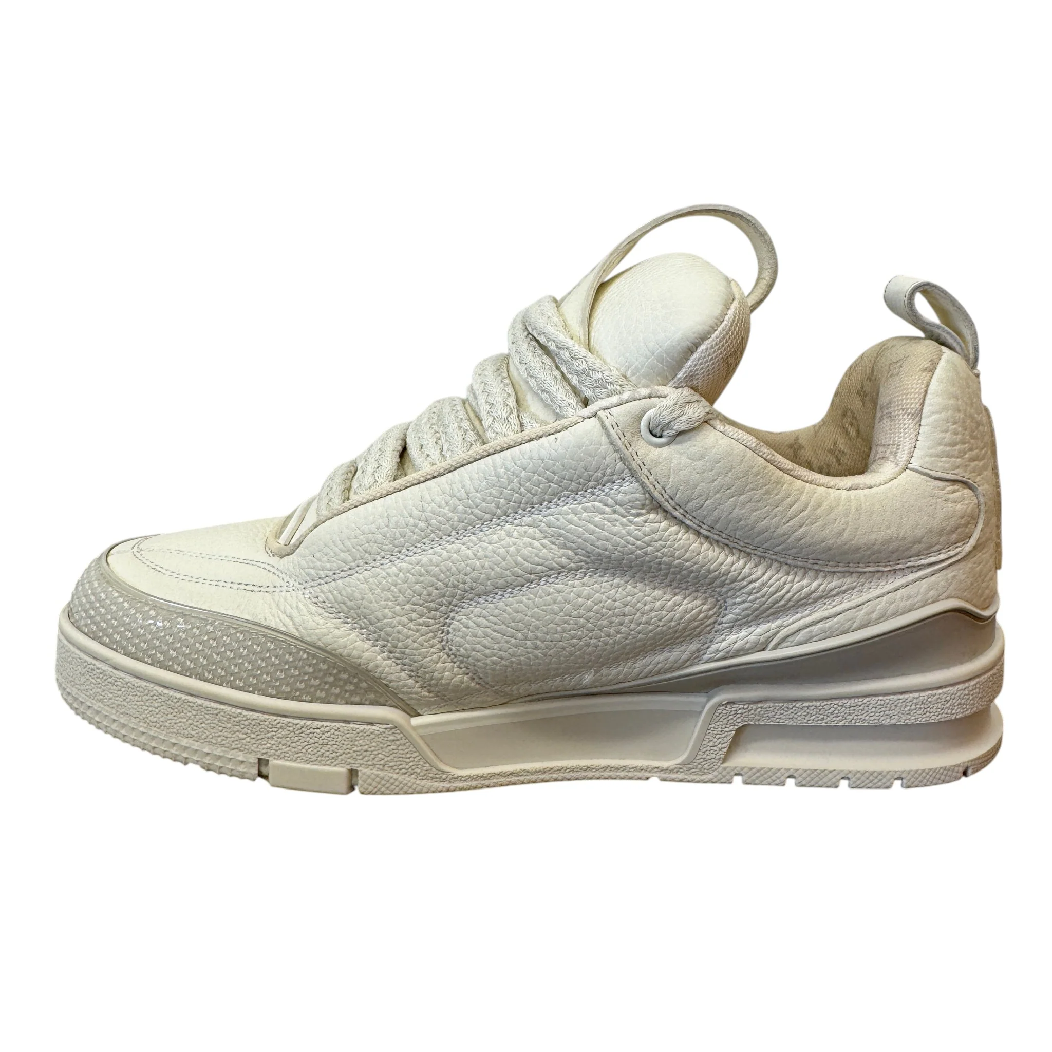 Men's Lv Skate Low Trainers White Size EU 41 / UK 7 - Image 2