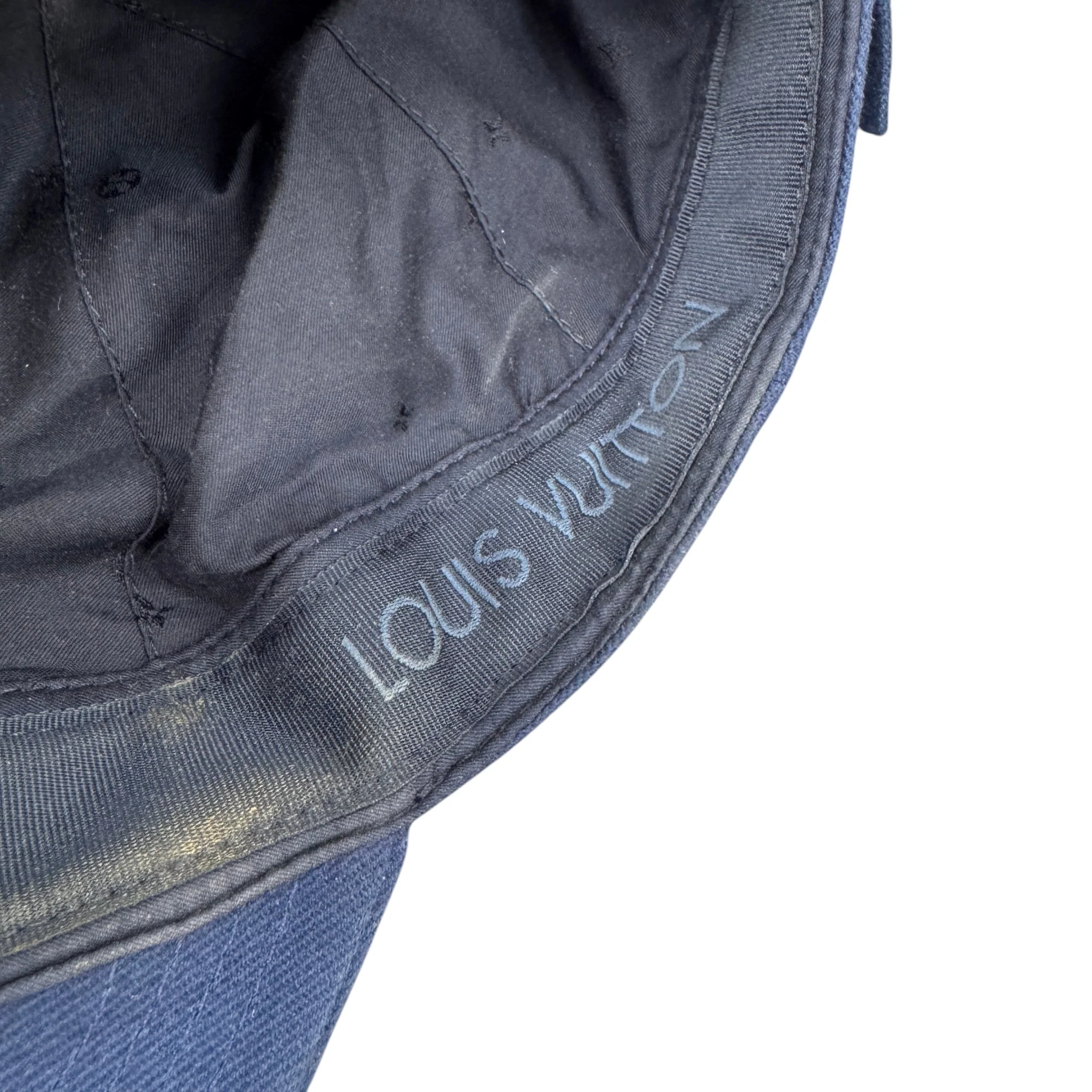 Men's Lv Smash Cap Hat Navy - Image 8