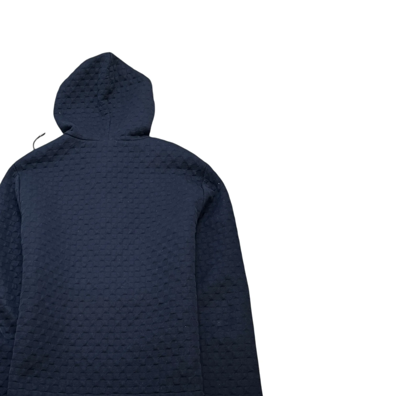 Men's Lvse Damier Hoodie Navy Size XL - Image 4